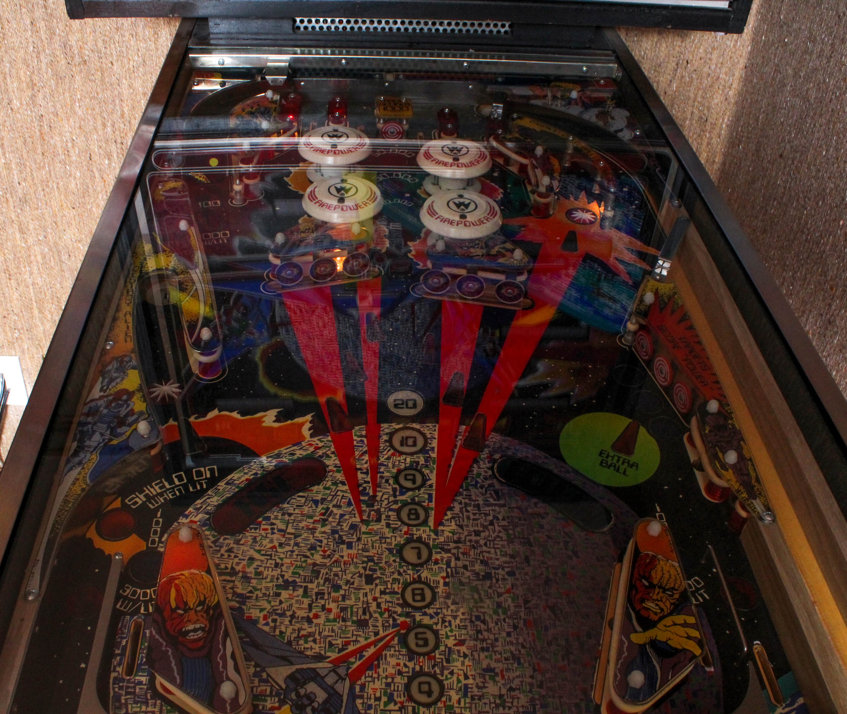 1980 Williams Multi-Ball "Firepower" Pinball Machine