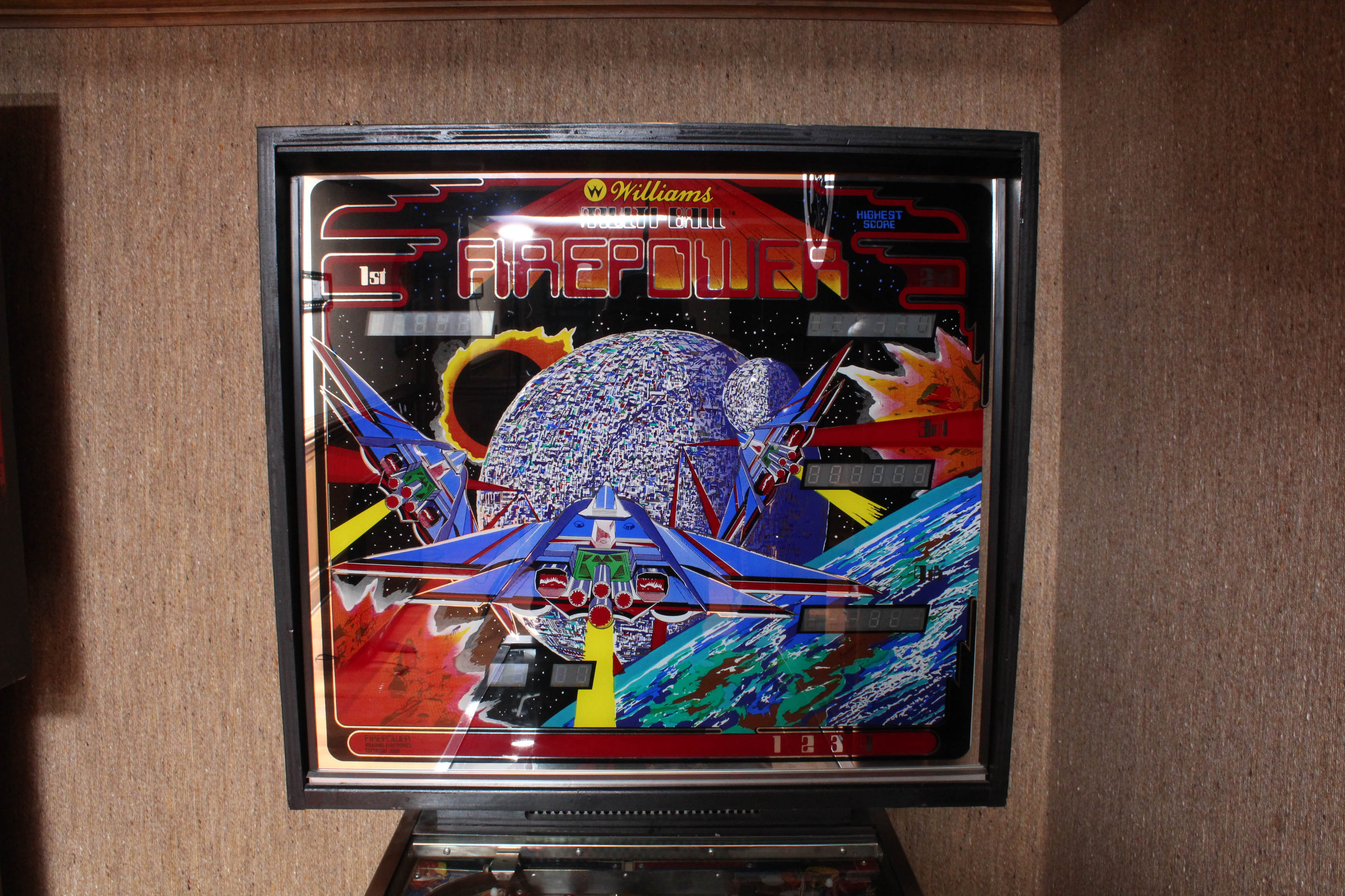 1980 Williams Multi-Ball "Firepower" Pinball Machine