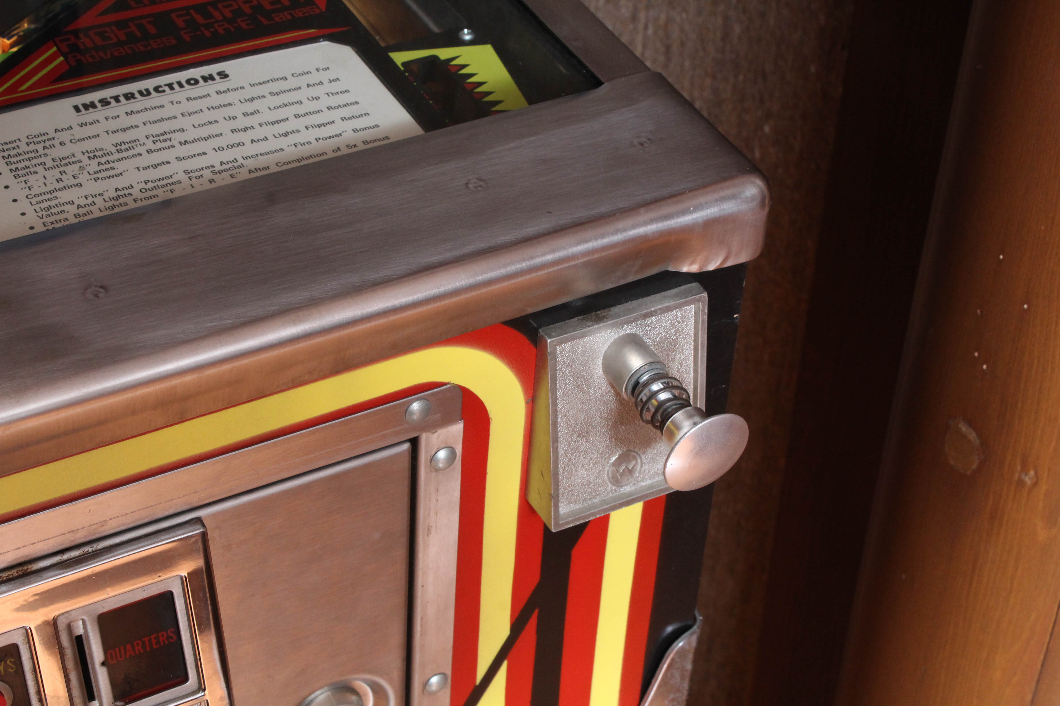 1980 Williams Multi-Ball "Firepower" Pinball Machine