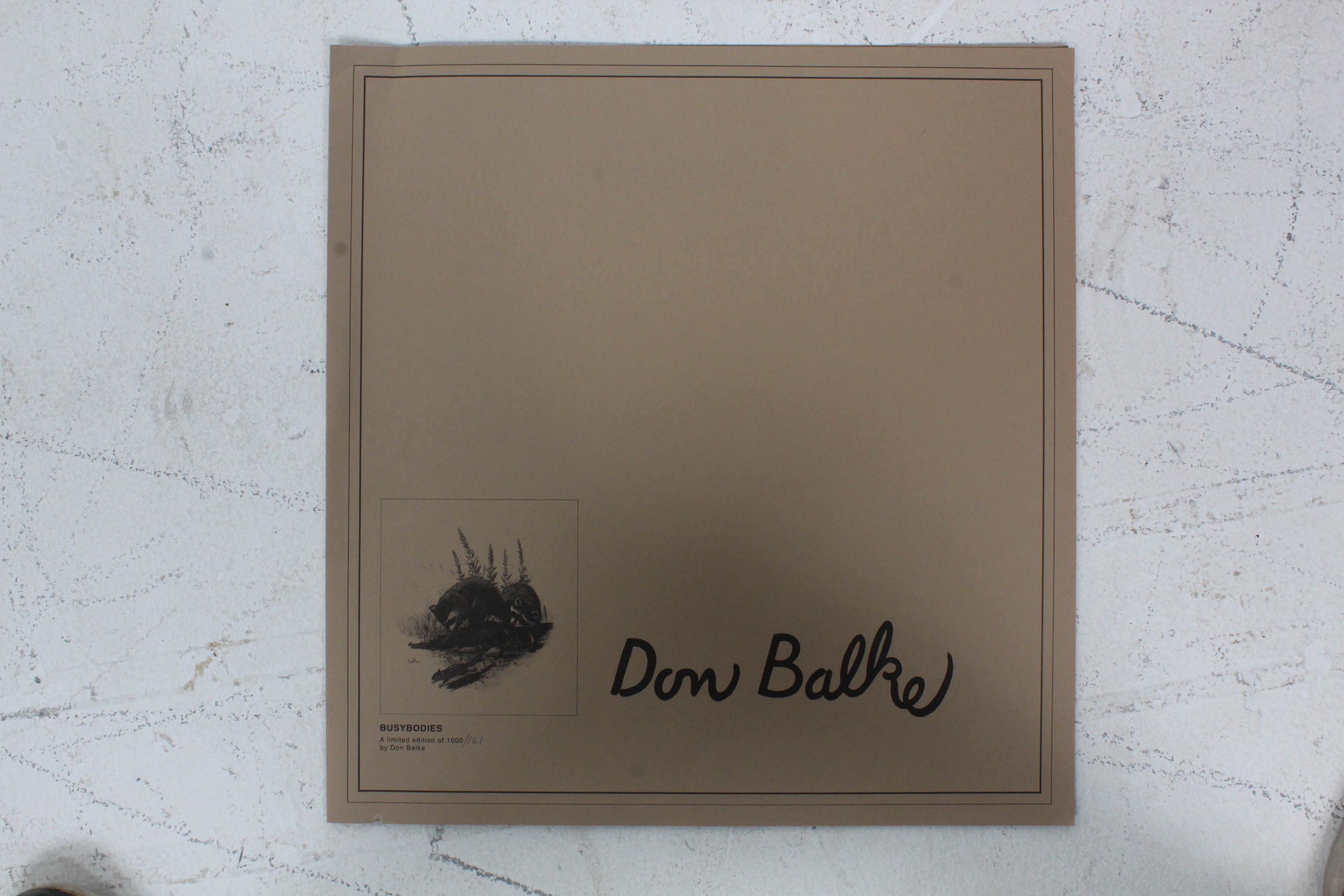 Don Balke Limited Edition Wildlife Prints