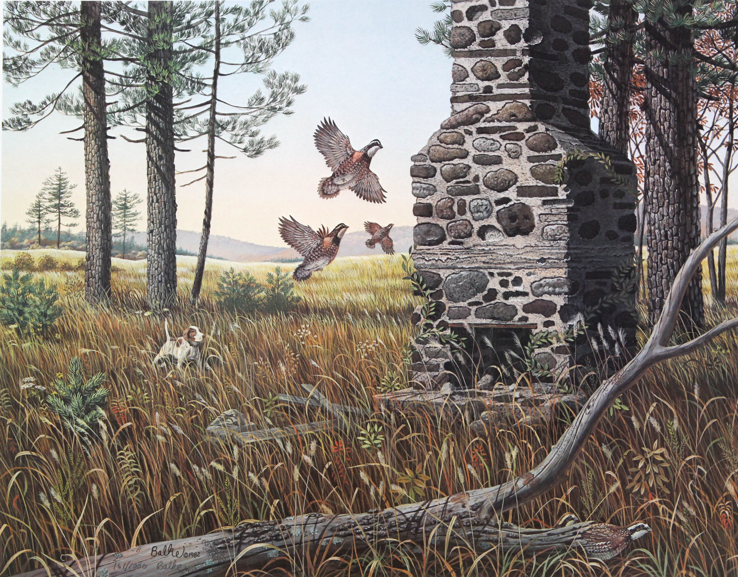 Don Balke Limited Edition Print "Autumn Day"