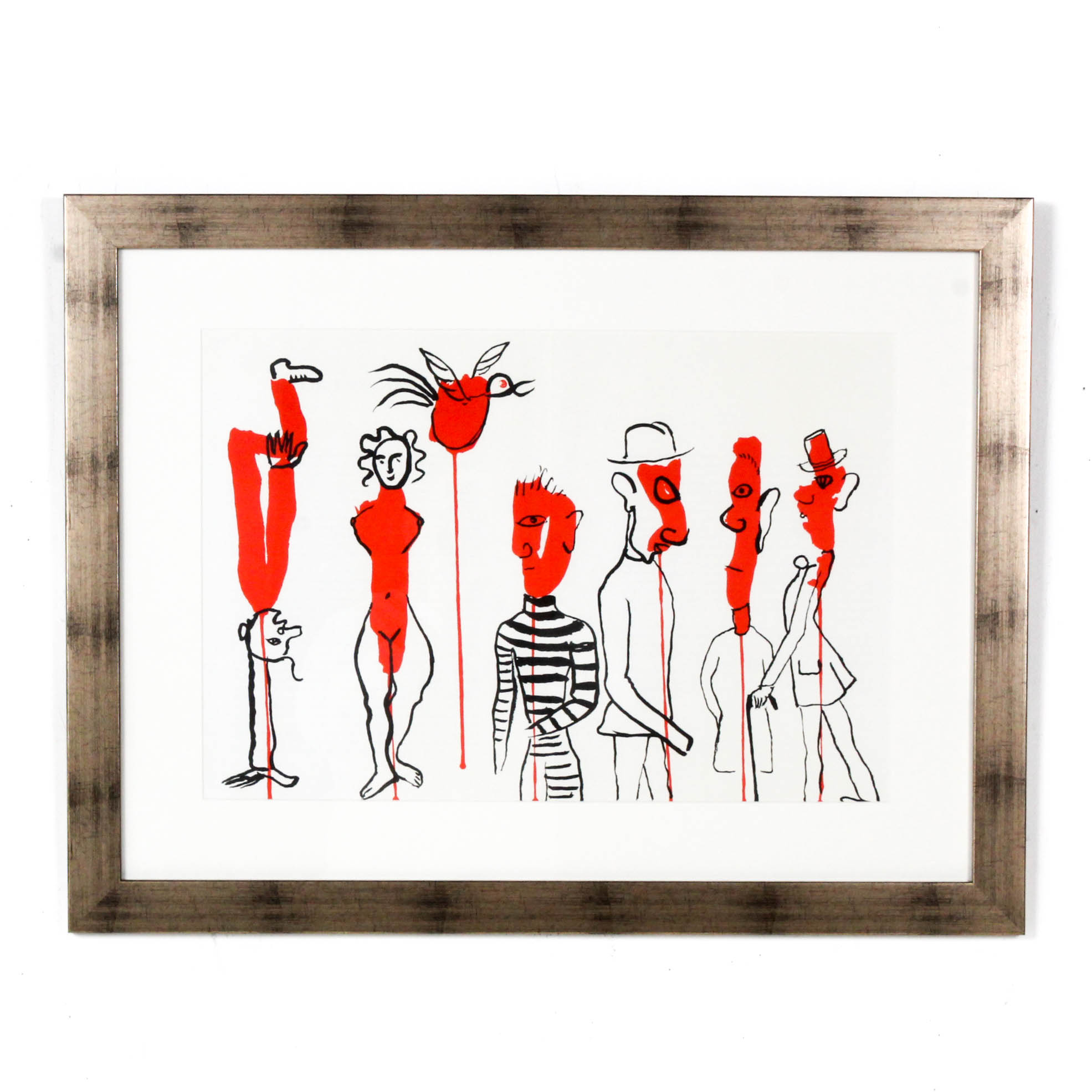 Alexander Calder Two-Page Color Lithograph from "Derriere le Miroir"