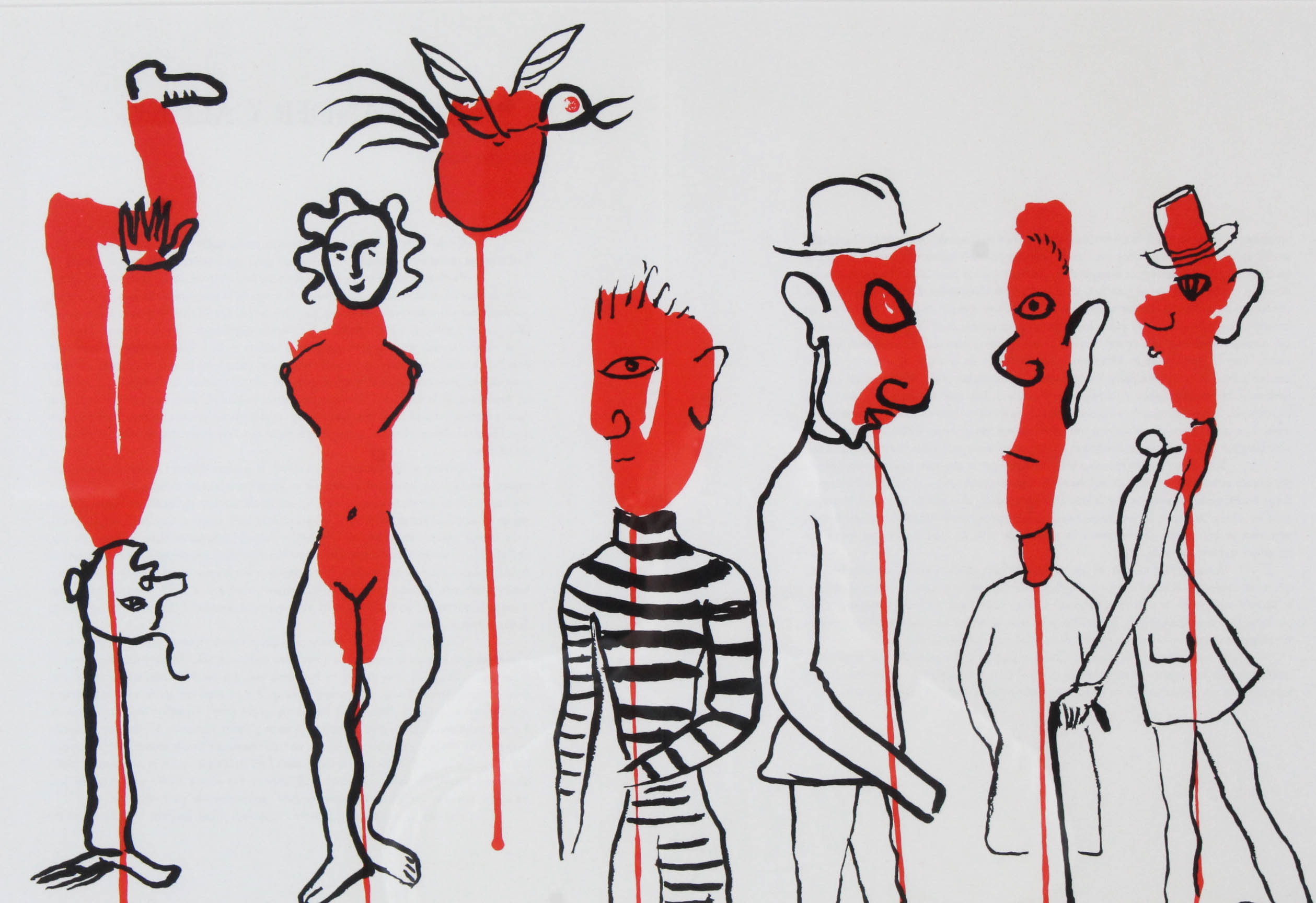 Alexander Calder Two-Page Color Lithograph from "Derriere le Miroir"