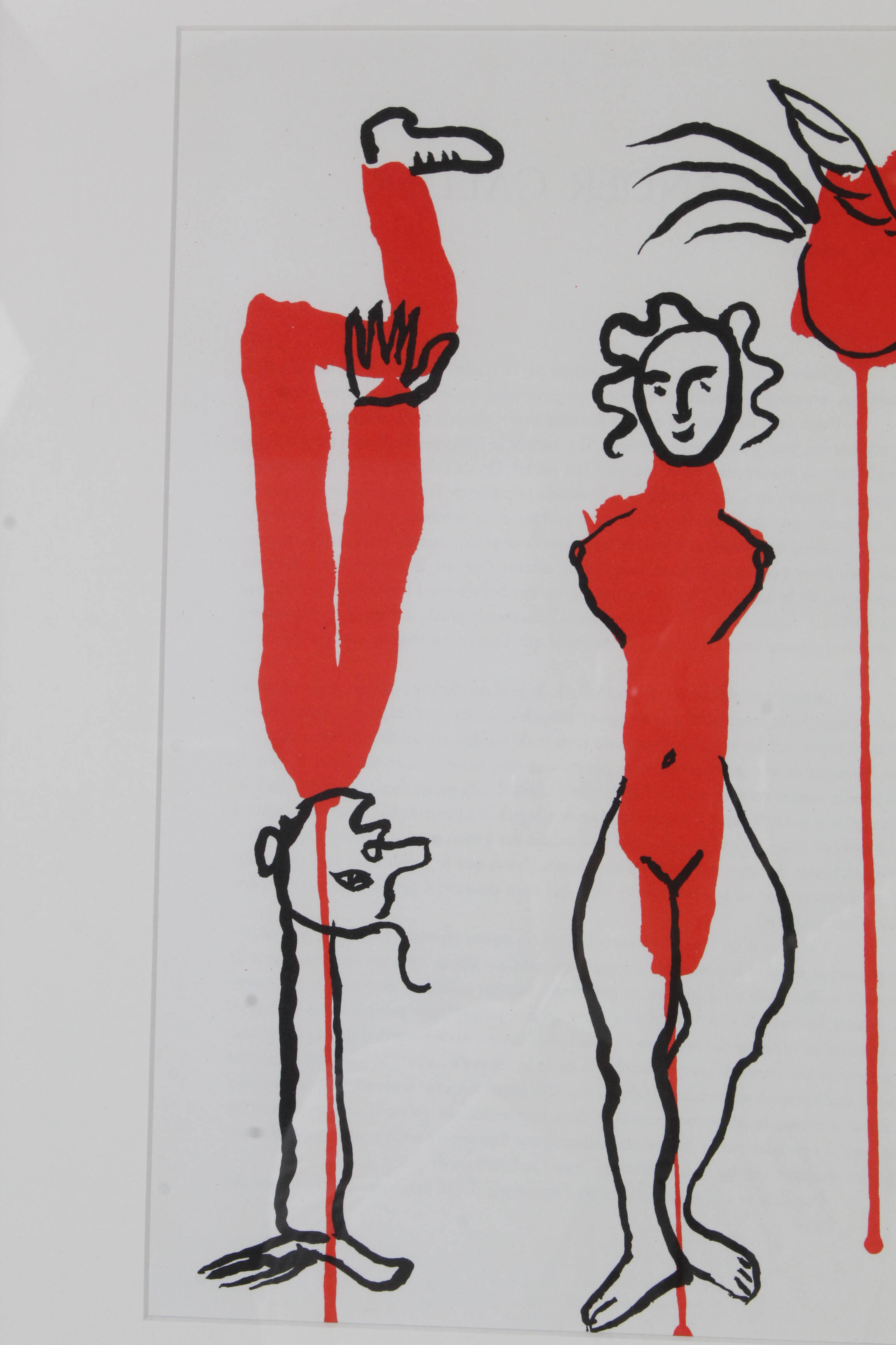 Alexander Calder Two-Page Color Lithograph from "Derriere le Miroir"