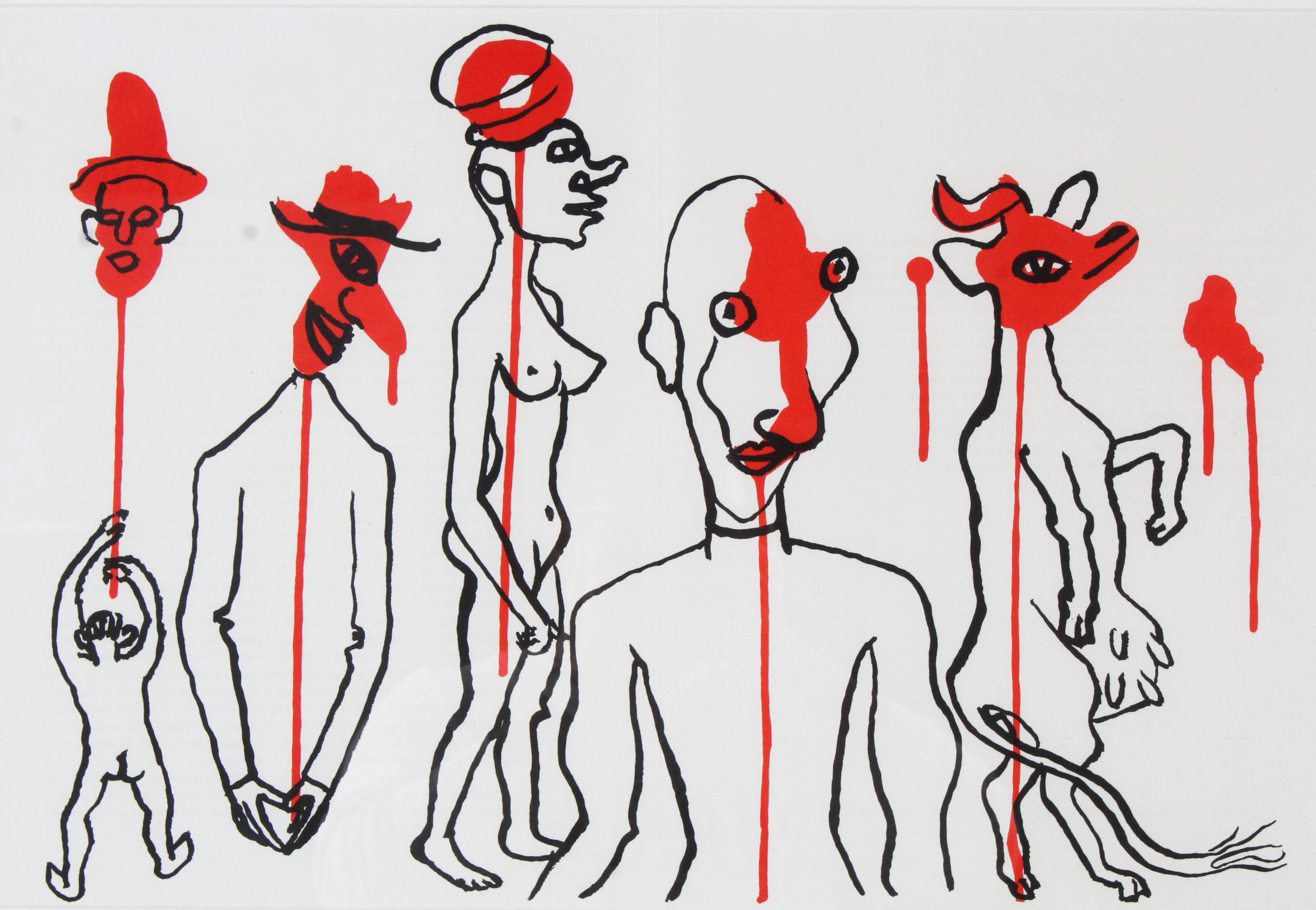 Alexander Calder Two-Page Color Lithograph from "Derriere le Miroir"