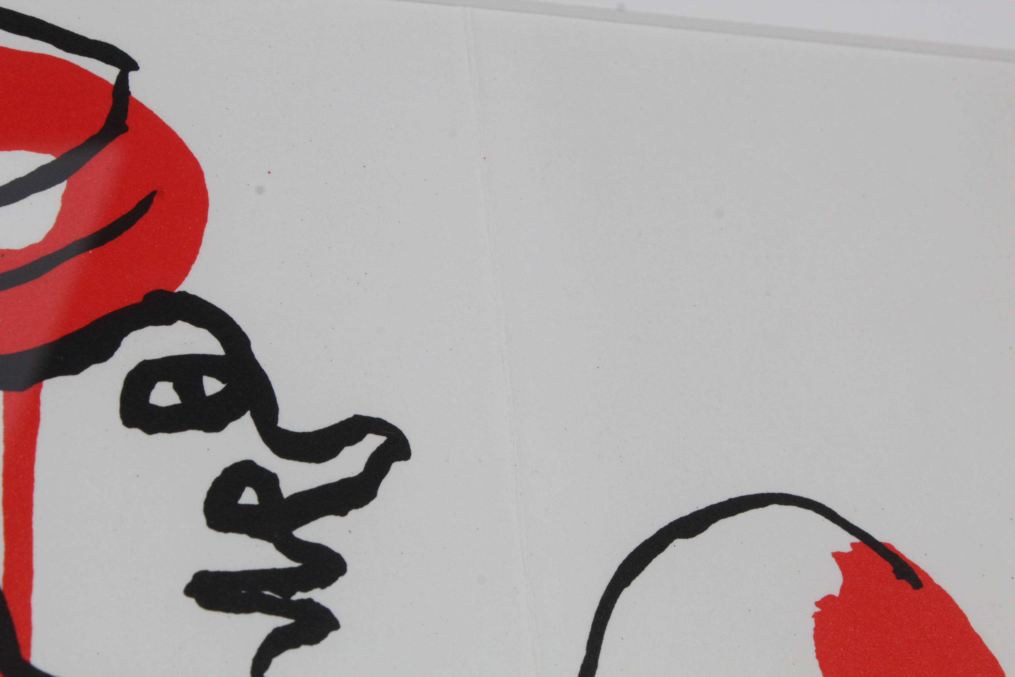 Alexander Calder Two-Page Color Lithograph from "Derriere le Miroir"