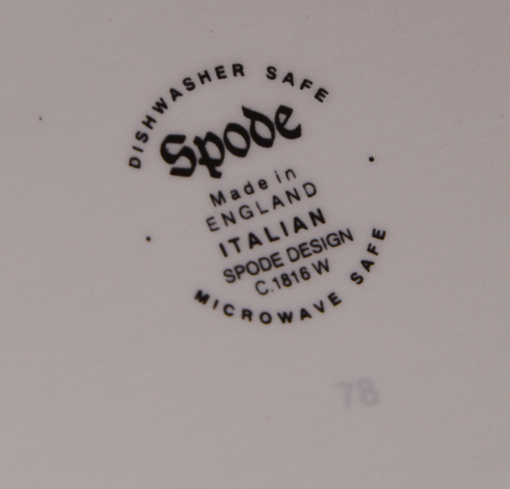 Spode "Blue Italian" Earthenware Lidded Tureen with Ladle and Underplate