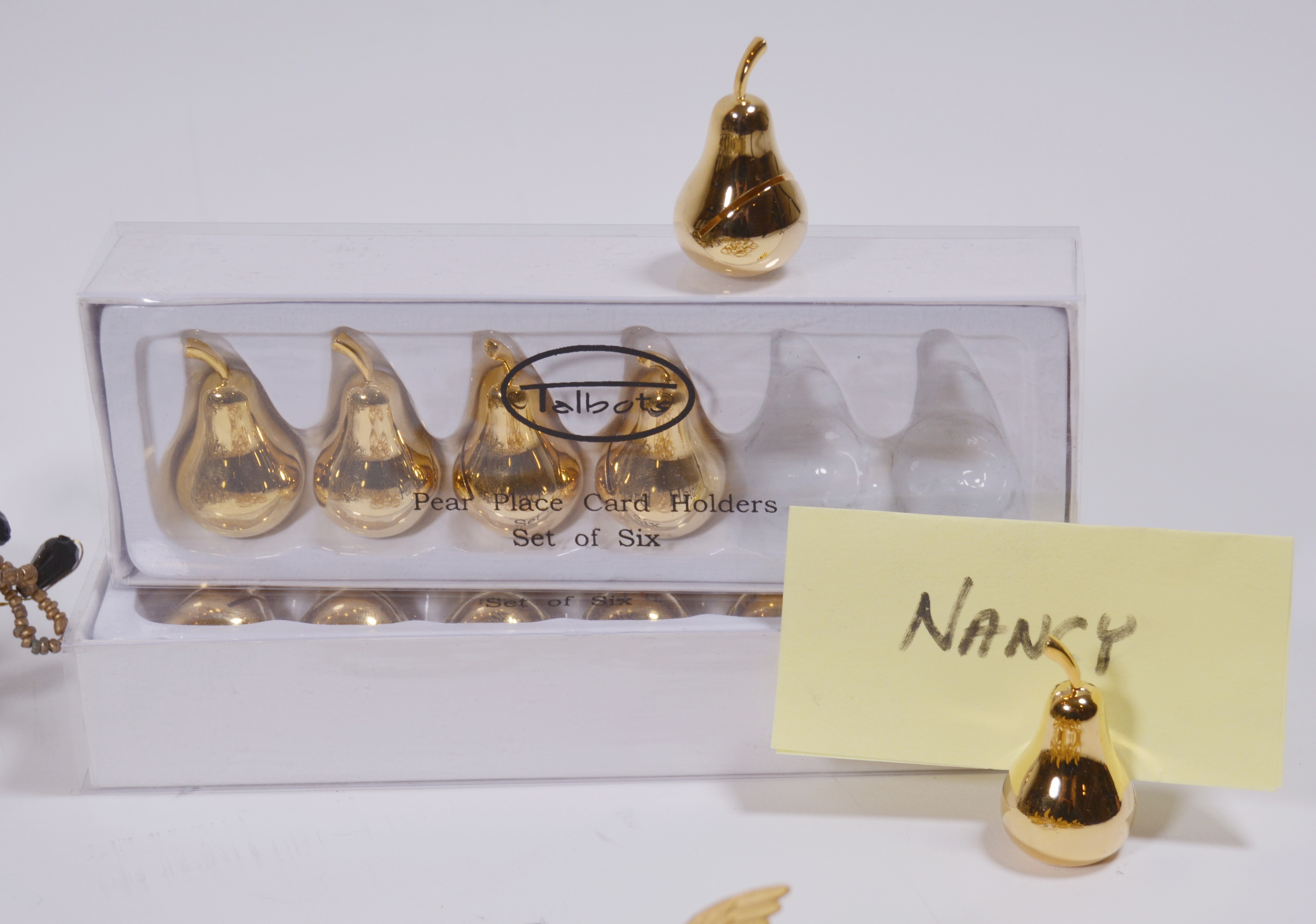 Collection of Napkin Rings and Place Card Holders