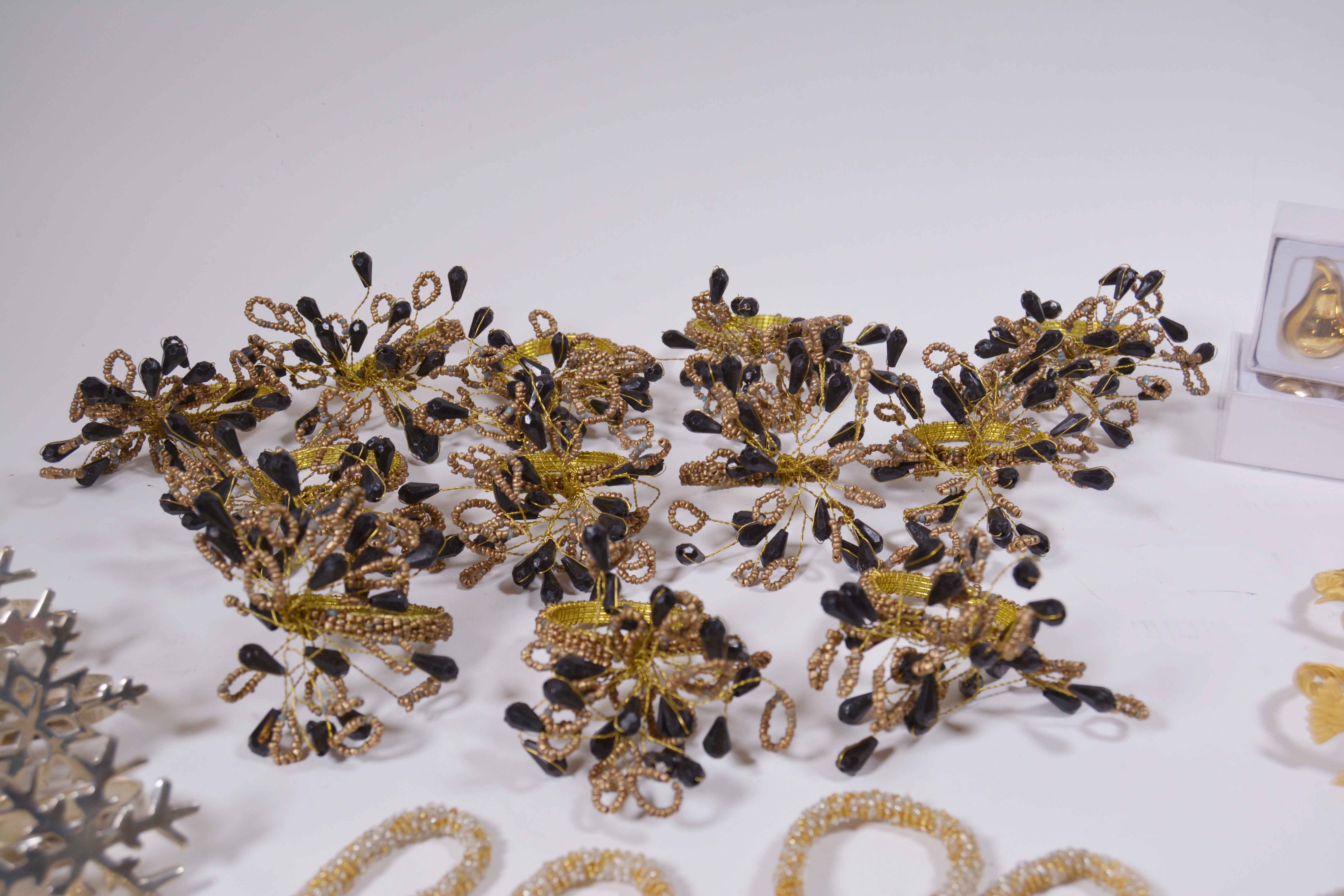 Collection of Napkin Rings and Place Card Holders