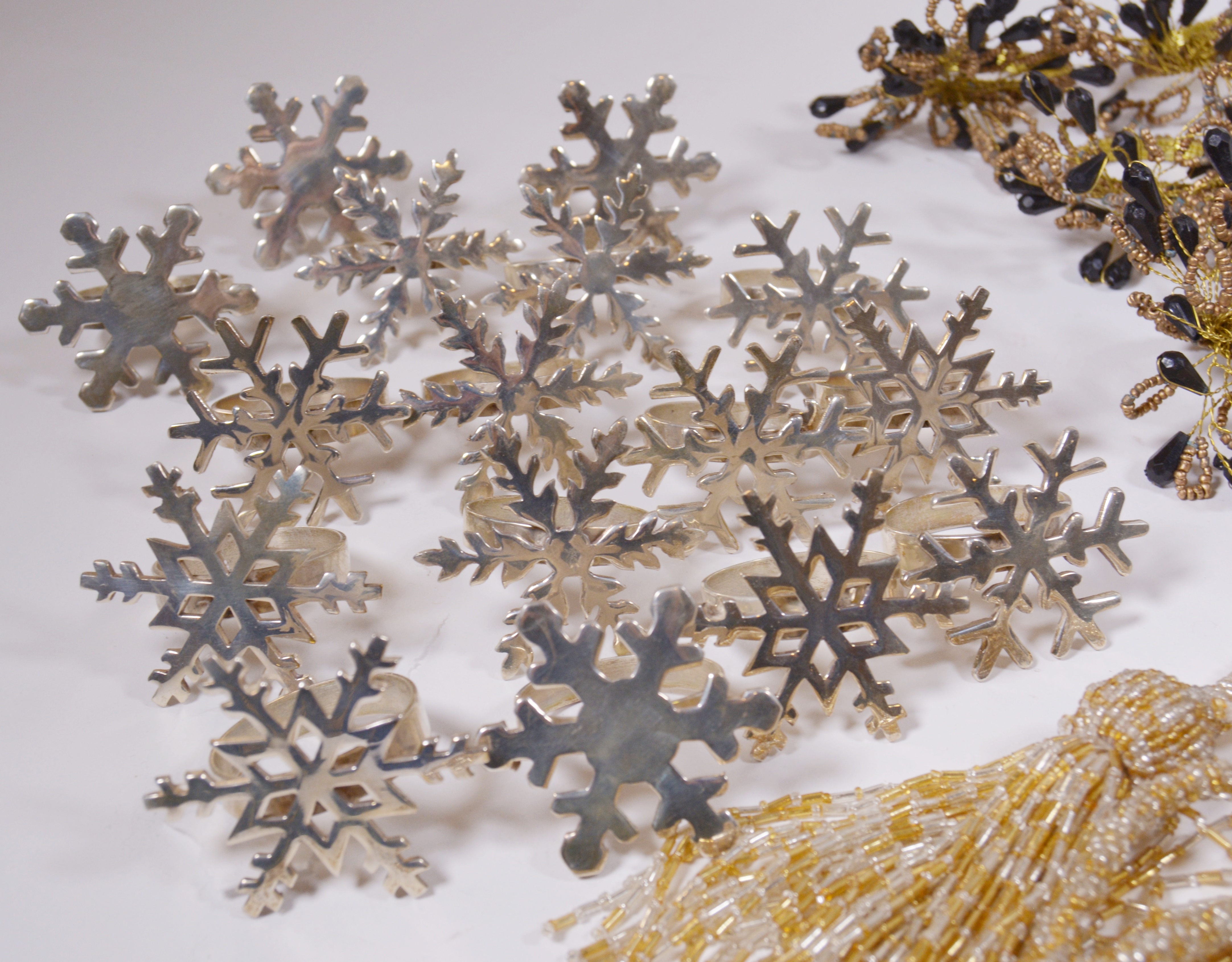 Collection of Napkin Rings and Place Card Holders