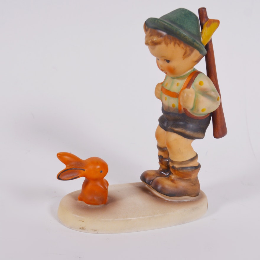 Goebel M.I. Hummel "Sensitive Hunter" Porcelain Figurine