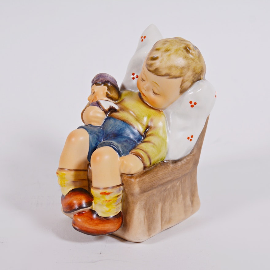 Goebel M.I. Hummel "Just Dozing" Porcelain Figurine