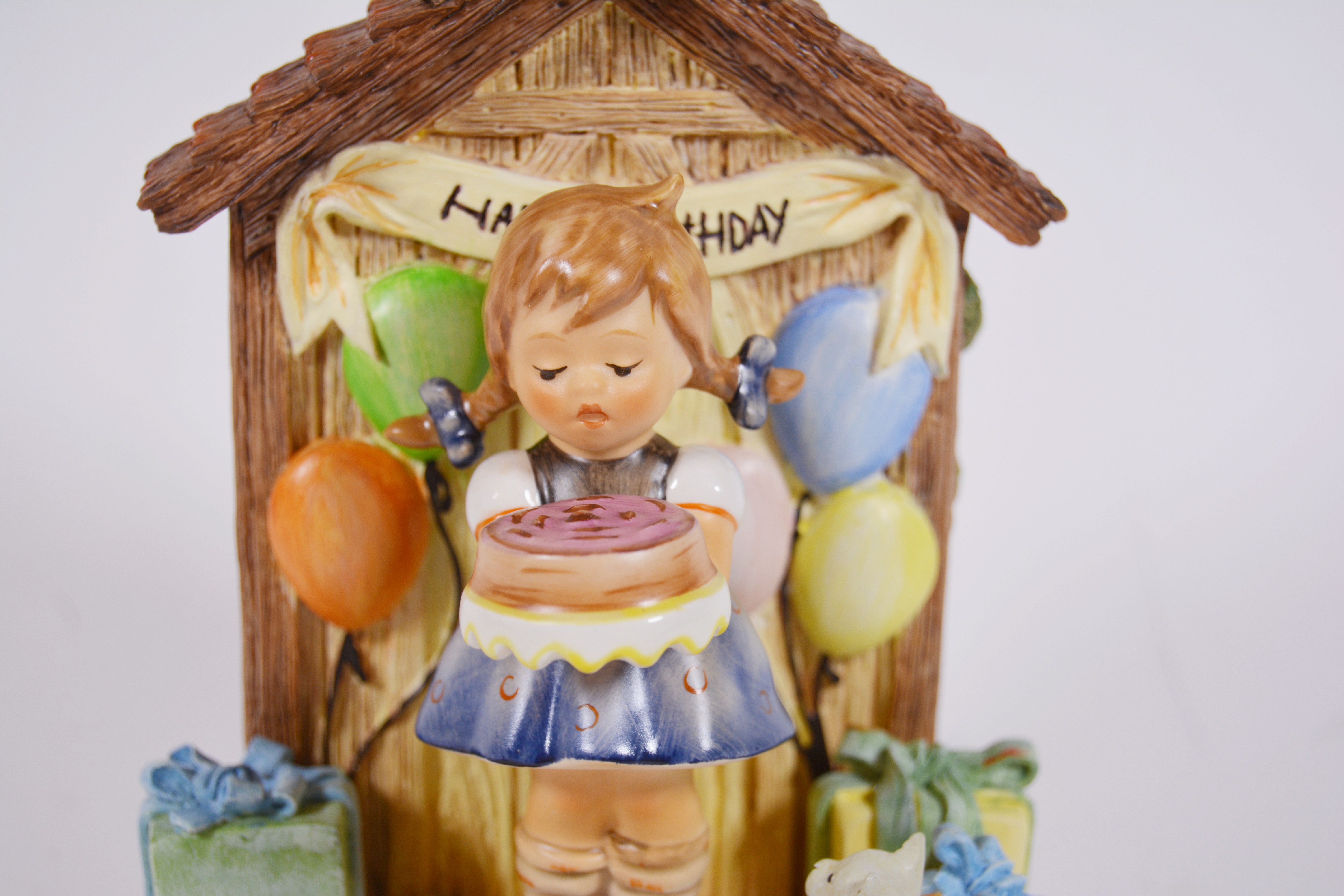 Goebel M.I. Hummel "Happy Birthday Set" and "Sweet As Can Be" Figurines