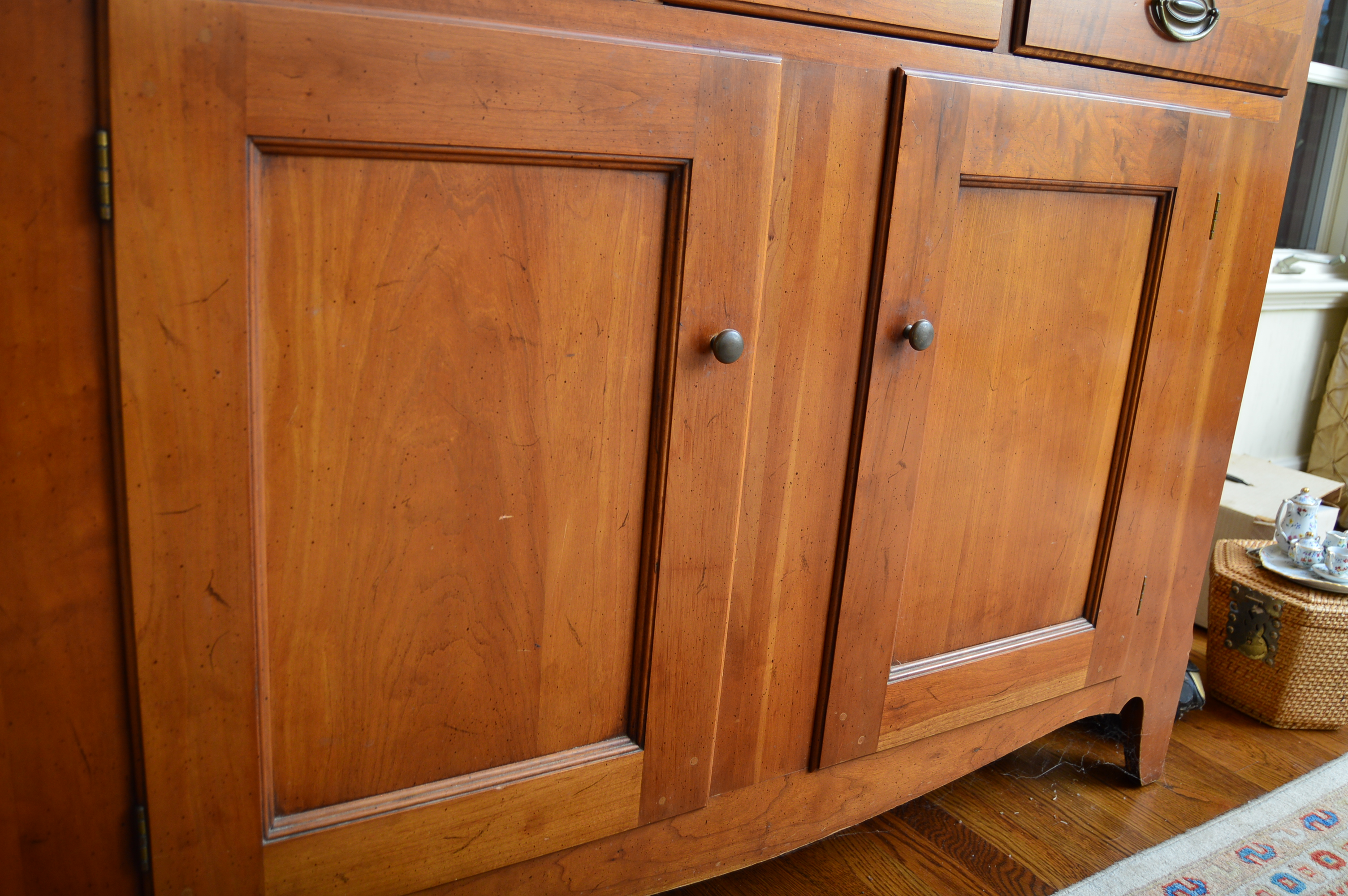 Federal Style Stepback Cupboard from Century Henry Ford Museum Collection