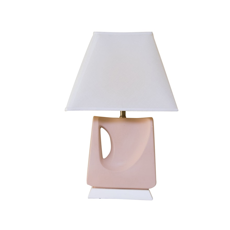 Ceramic Mid Century Modern Style Table Lamp