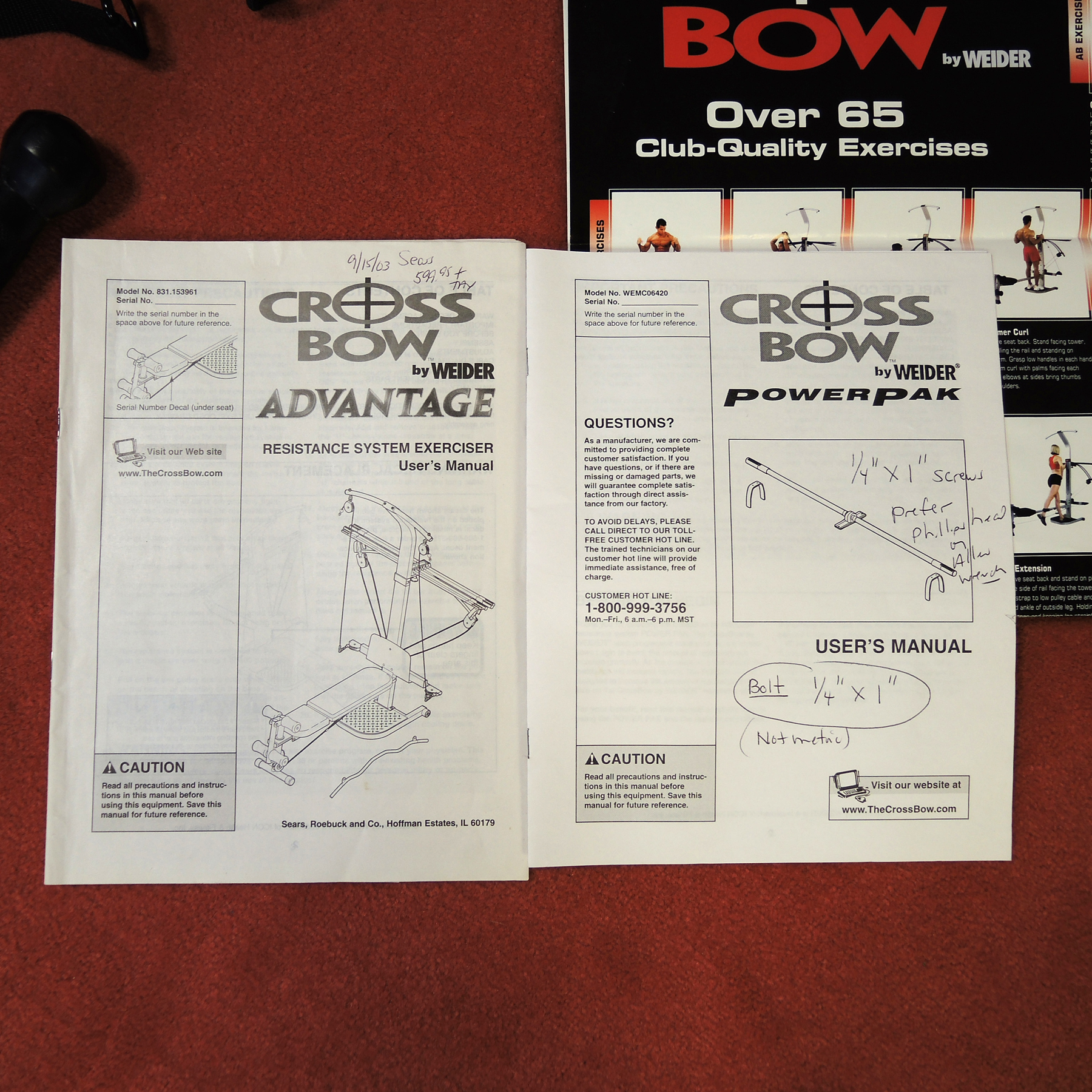 Advantage Cross Bow Machine
