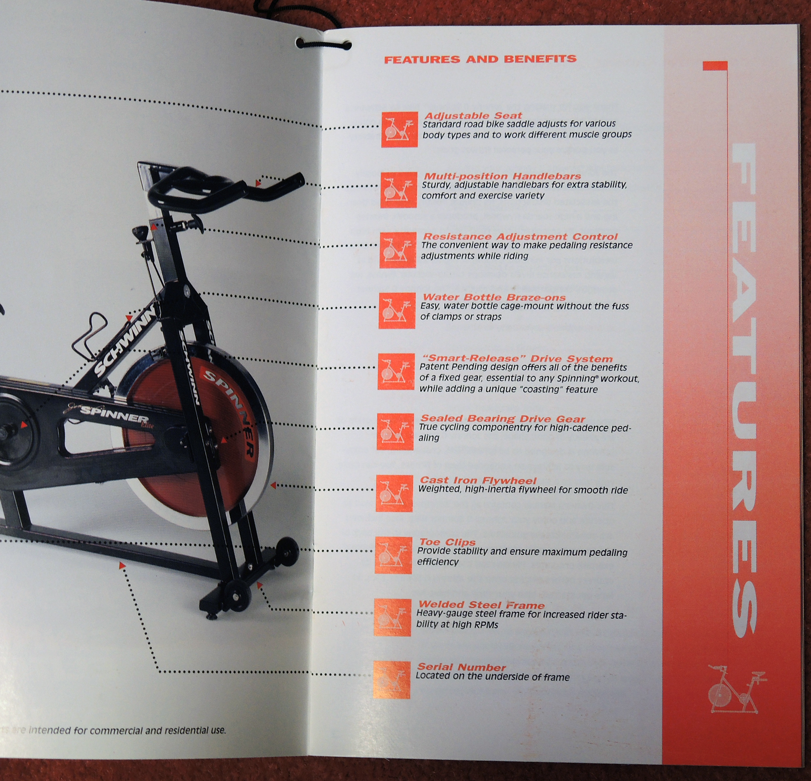 Schwinn Spinner Elite Stationary Exercise Bike