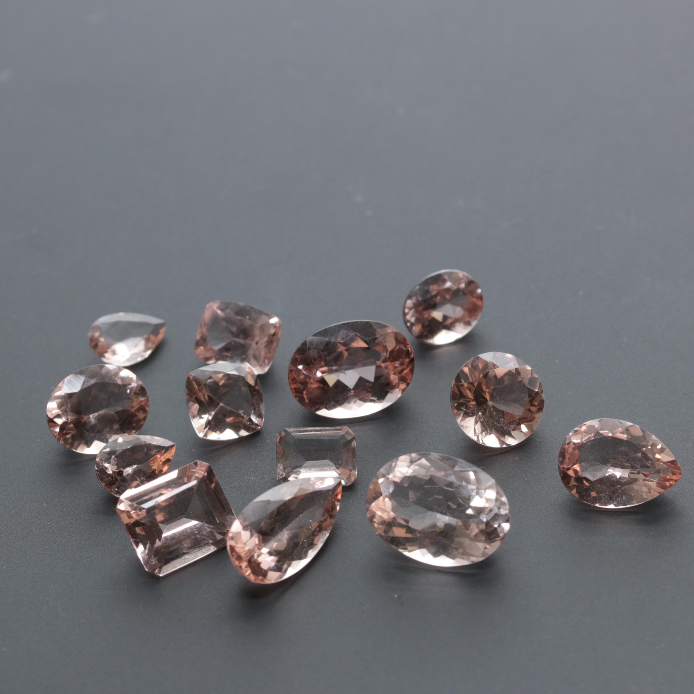 Loose 44.34 CTW Morganite