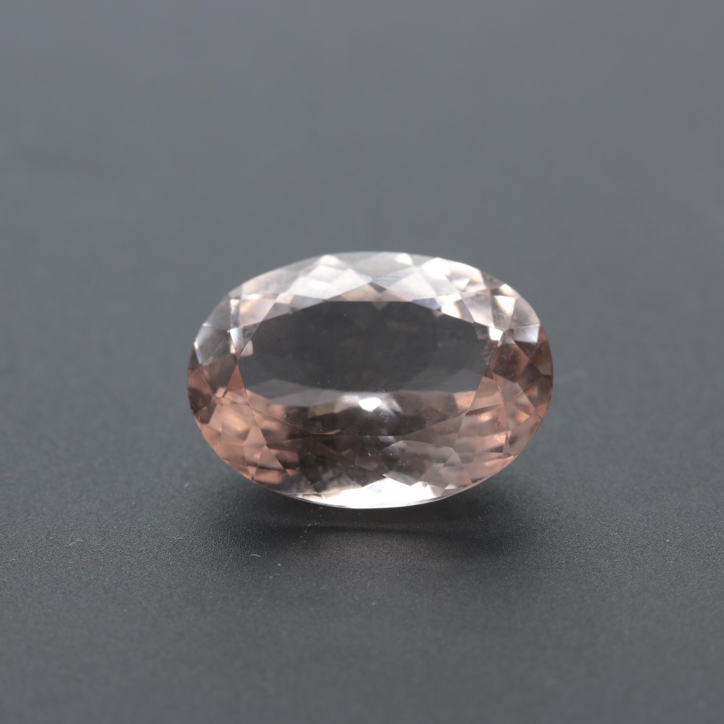 Loose 44.34 CTW Morganite