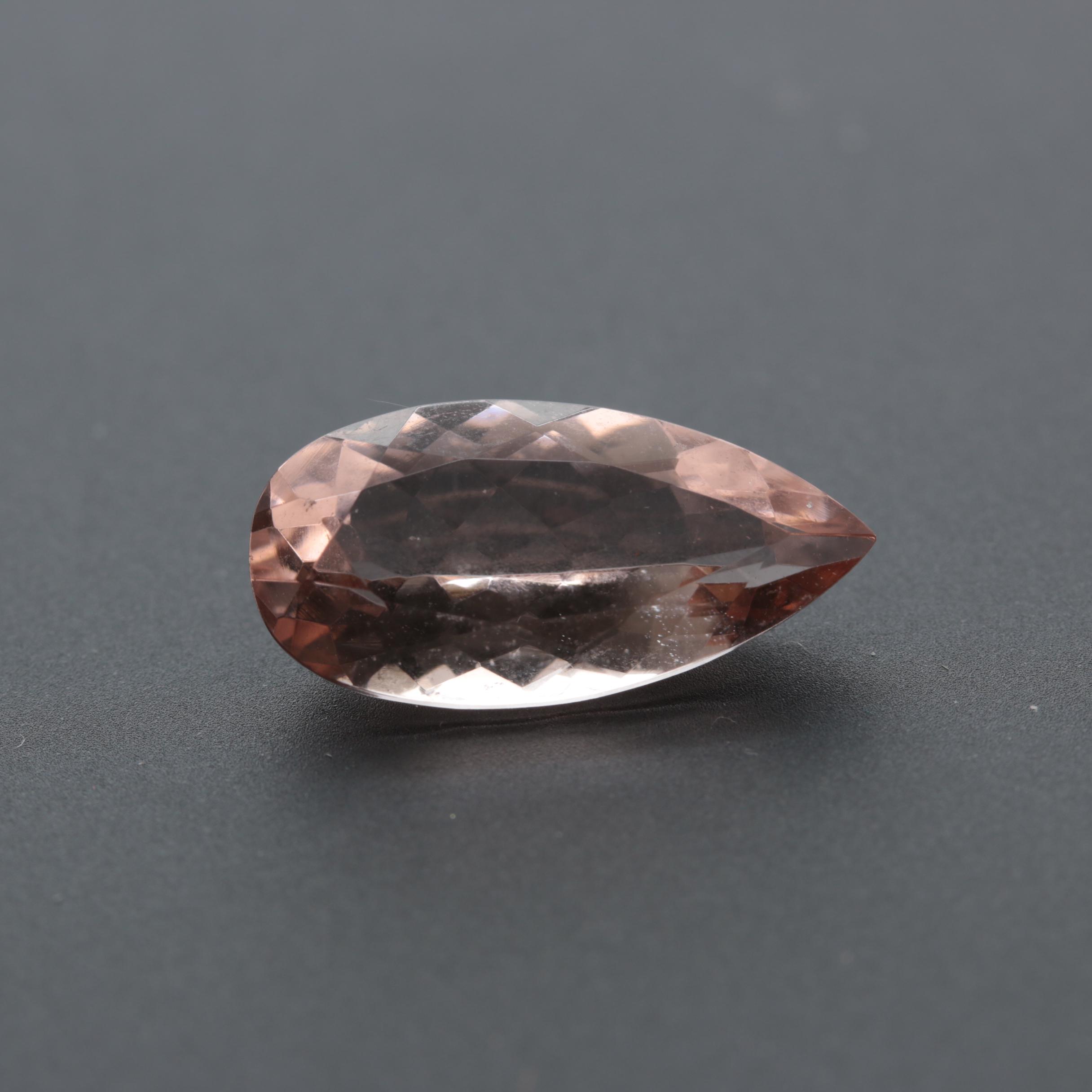 Loose 44.34 CTW Morganite