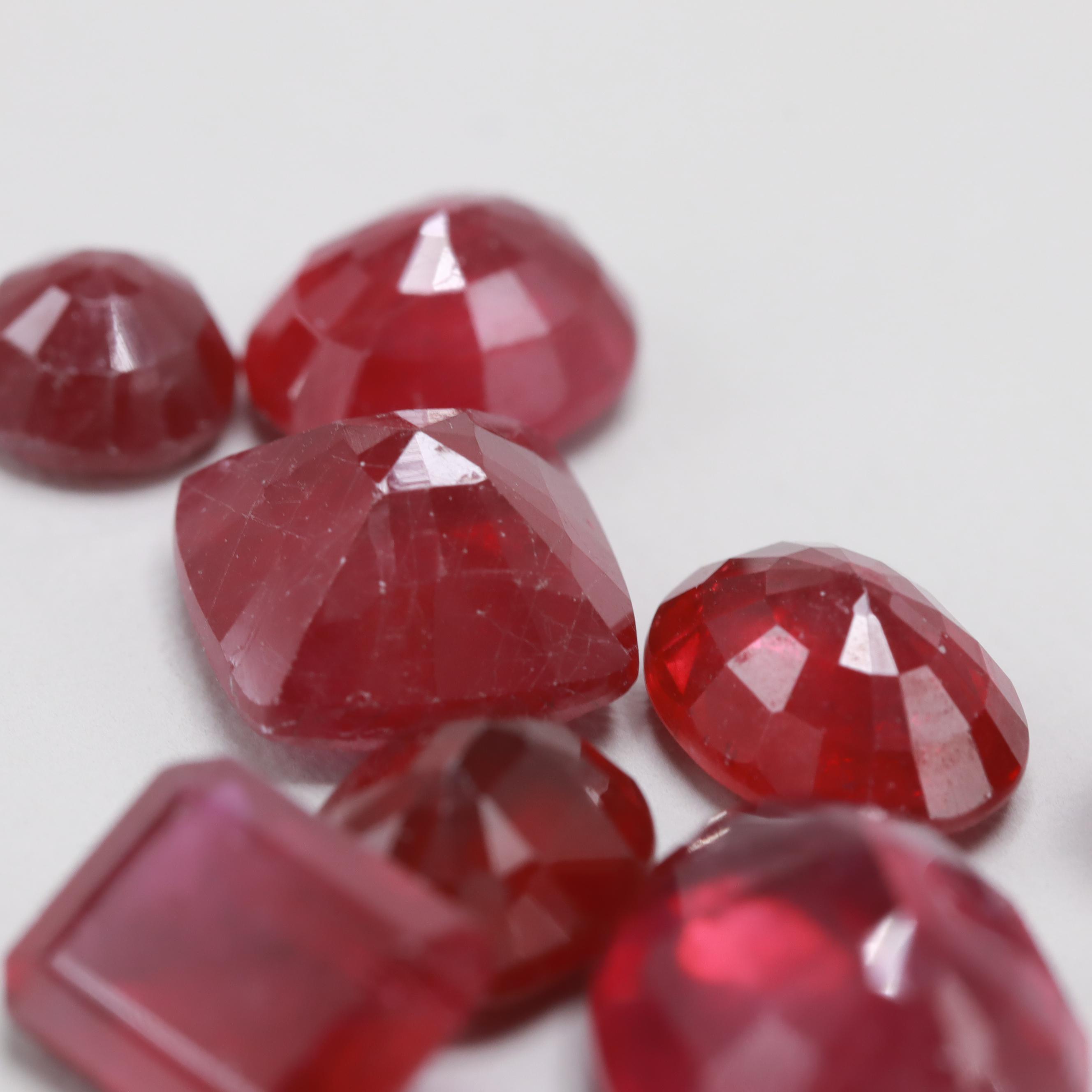 Loose Filled 26.60 CTW Corundum