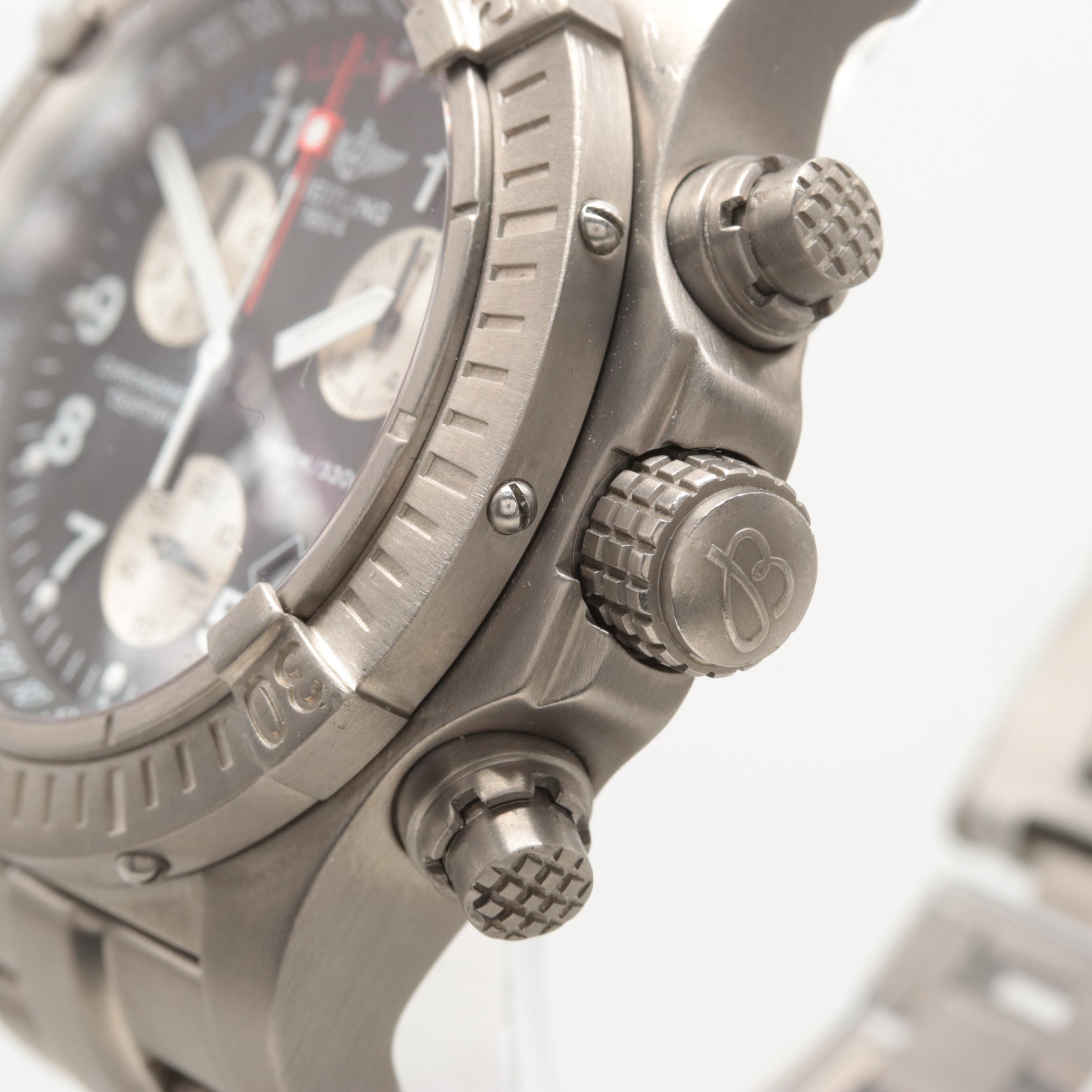 Breitling Chrono Avenger M1 Titanium Quartz Watch