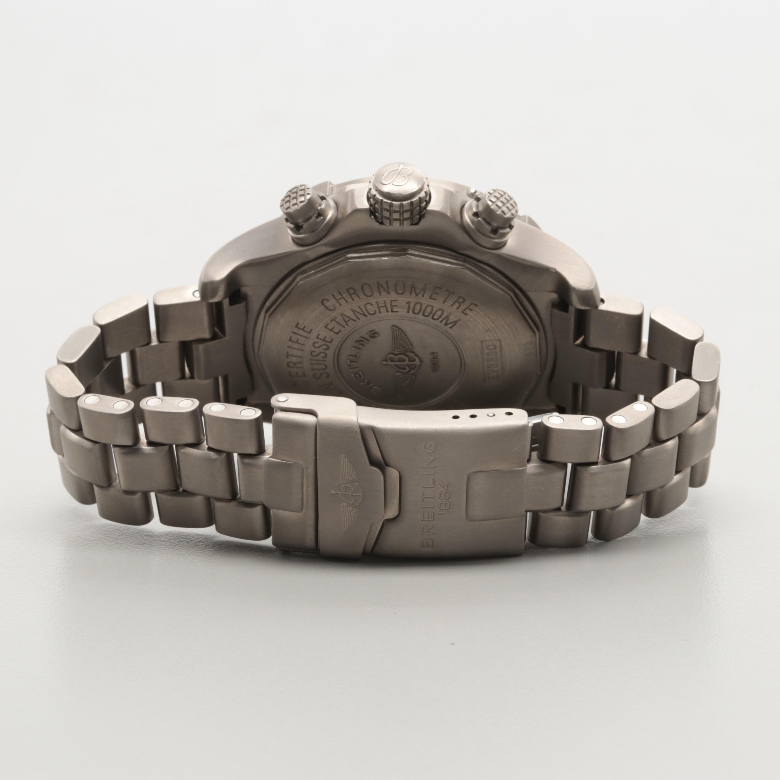 Breitling Chrono Avenger M1 Titanium Quartz Watch