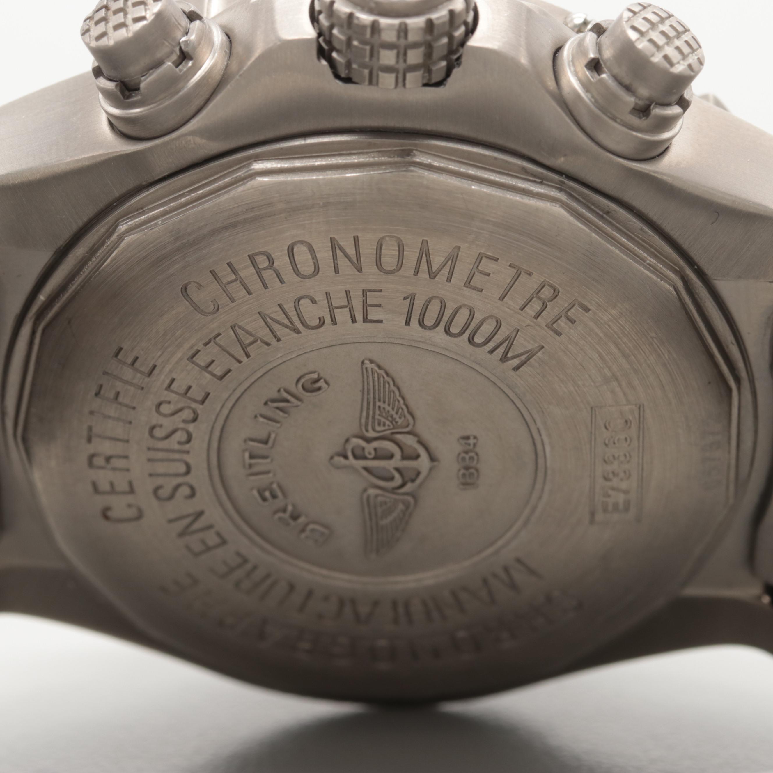 Breitling Chrono Avenger M1 Titanium Quartz Watch