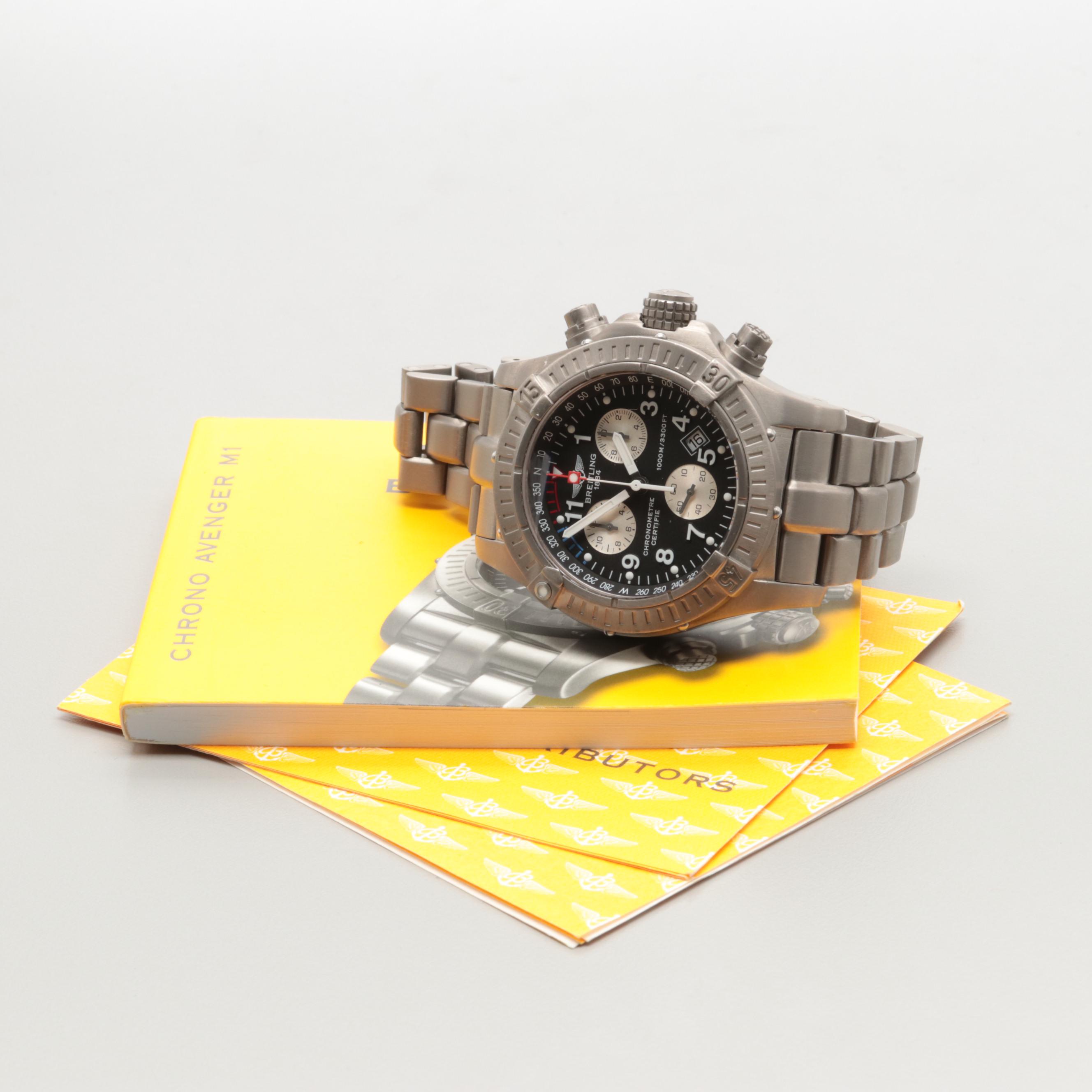 Breitling Chrono Avenger M1 Titanium Quartz Watch
