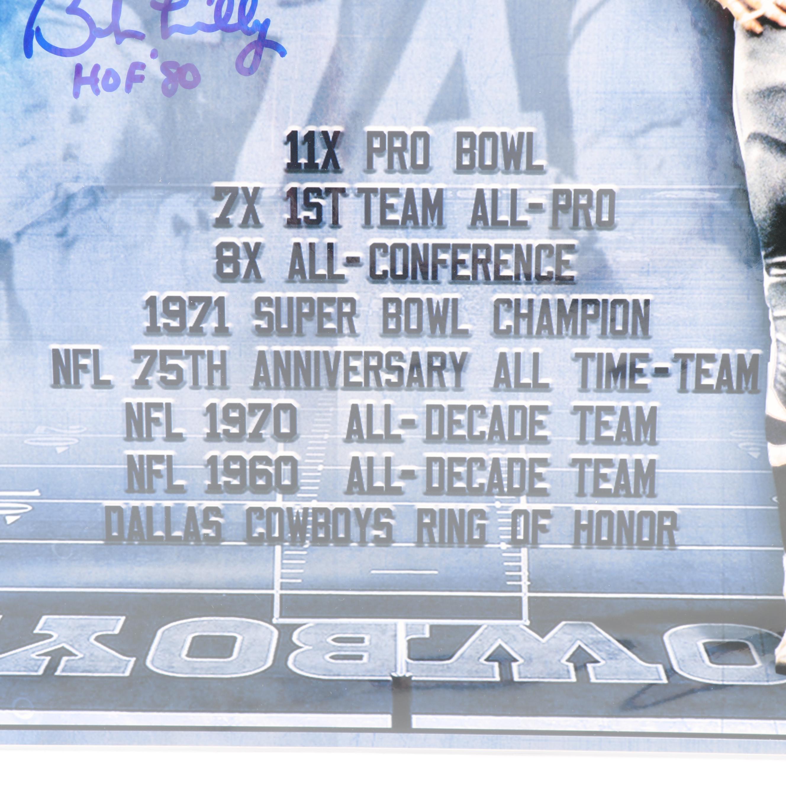 Bob Lilly Autographed Digital Print