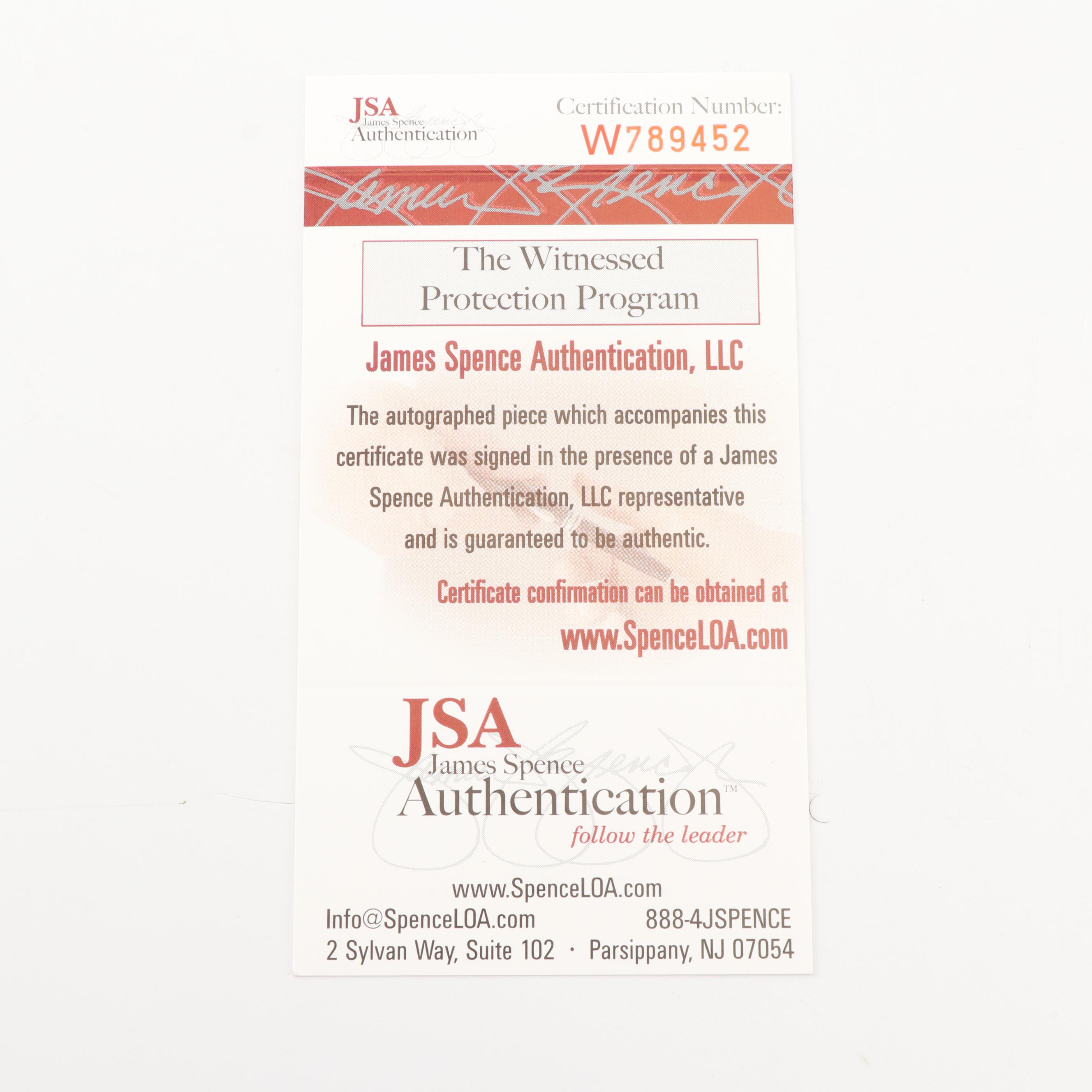 Bob Lilly Autographed Digital Print