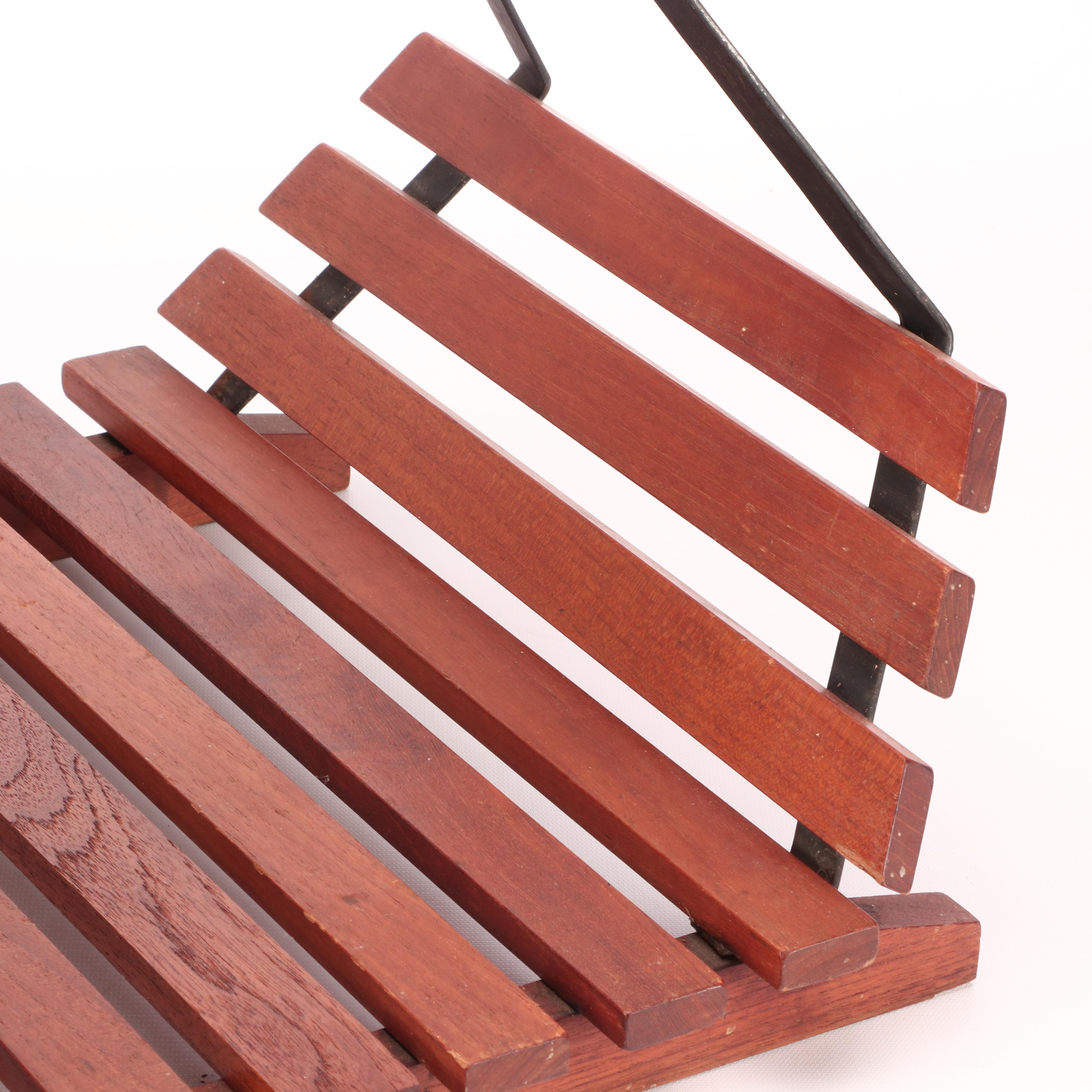 Danish Modern Firewood Holder