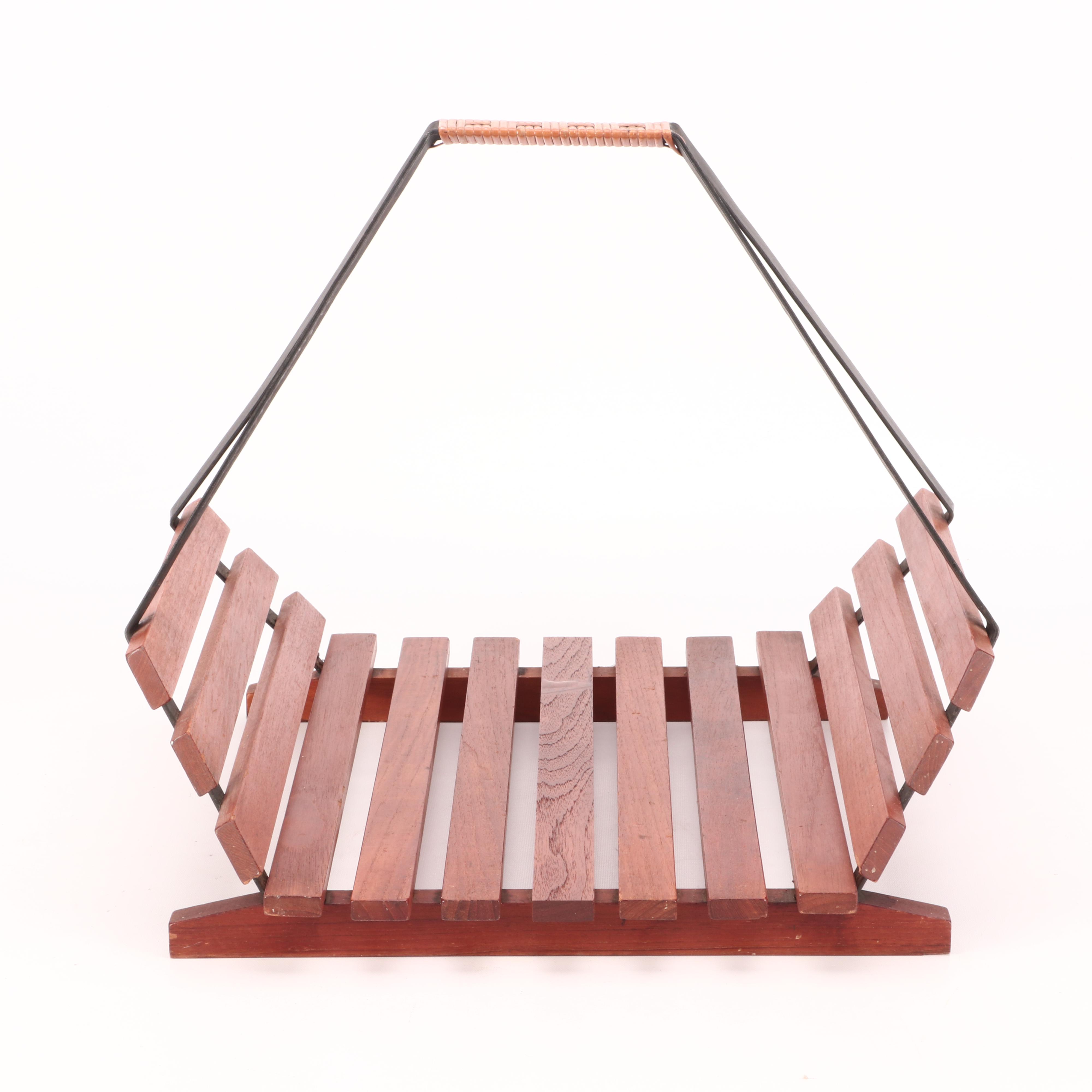 Danish Modern Firewood Holder