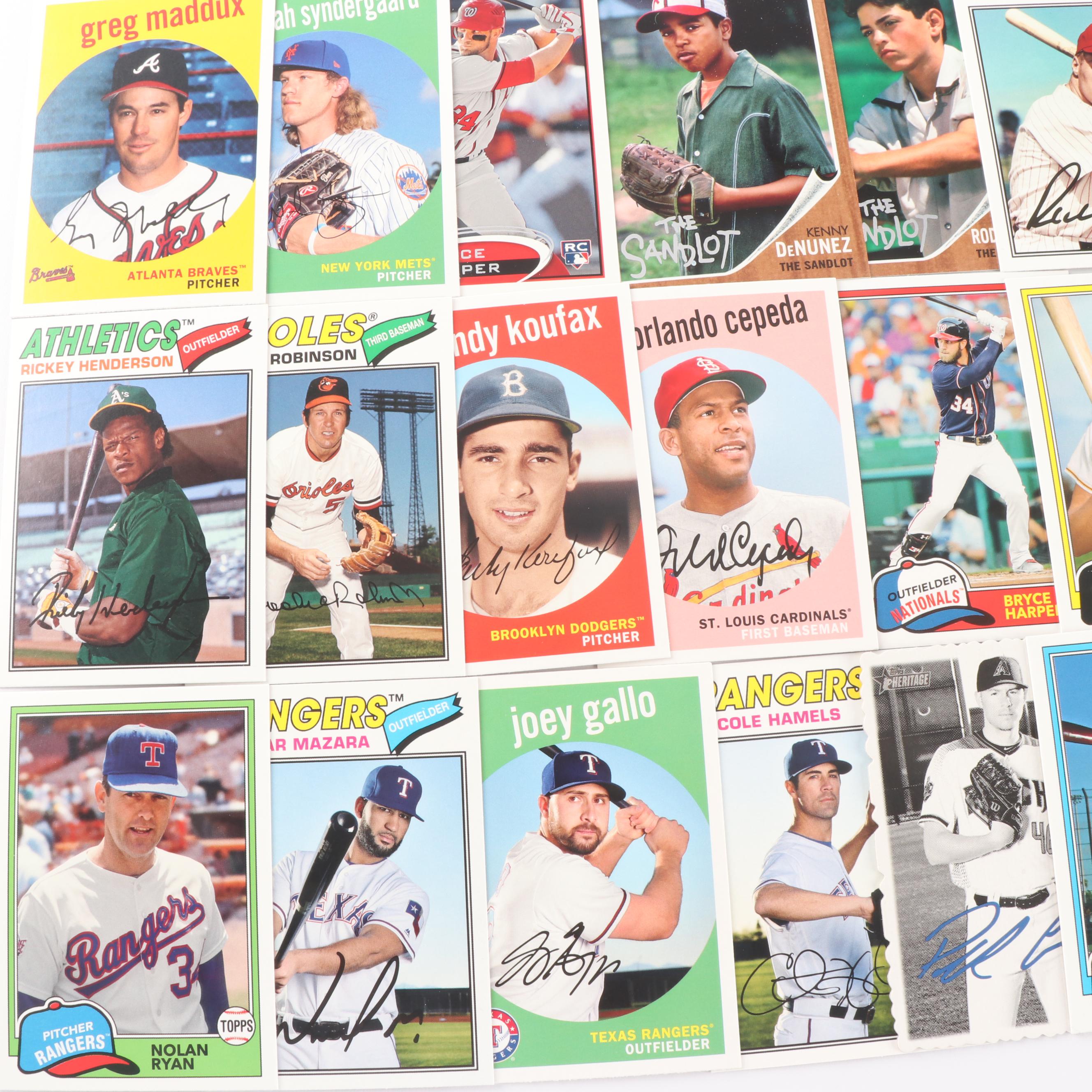 2018 Topps Archives and Other Baseball Cards