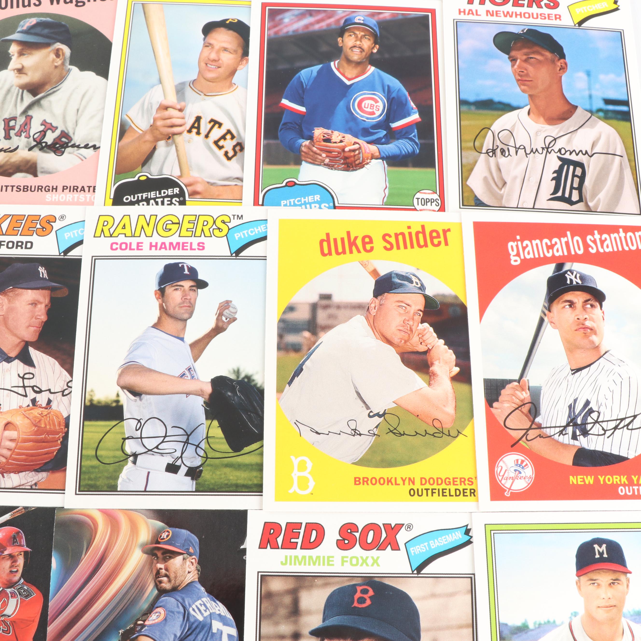 2018 Topps Archives and Other Baseball Cards