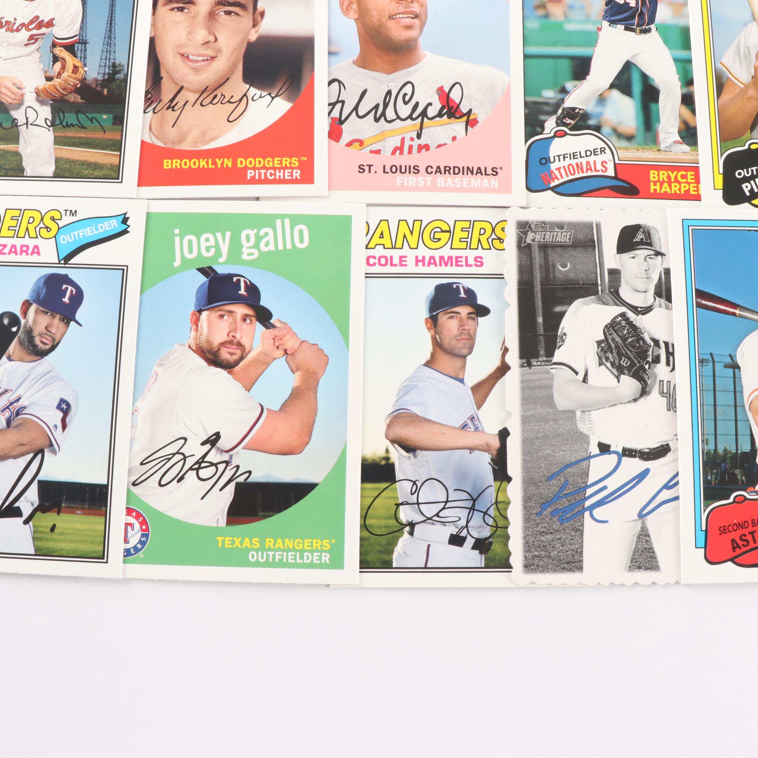 2018 Topps Archives and Other Baseball Cards