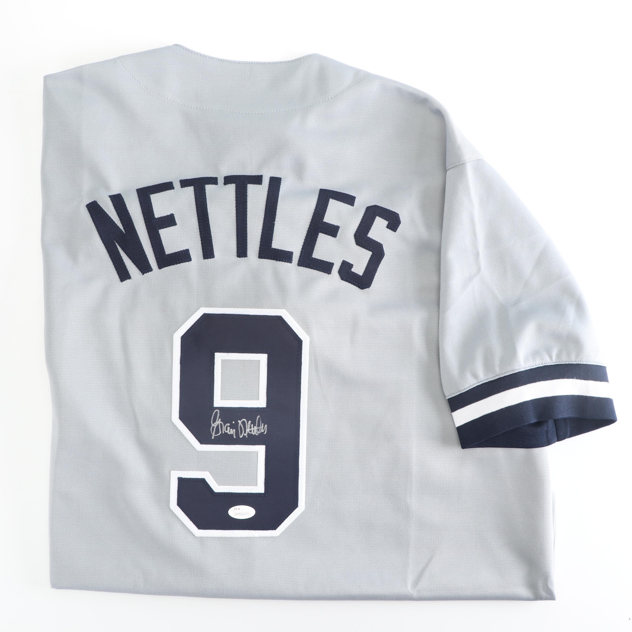 Graig Nettles Autographed New York Yankees Replica Jersey - JSA COA