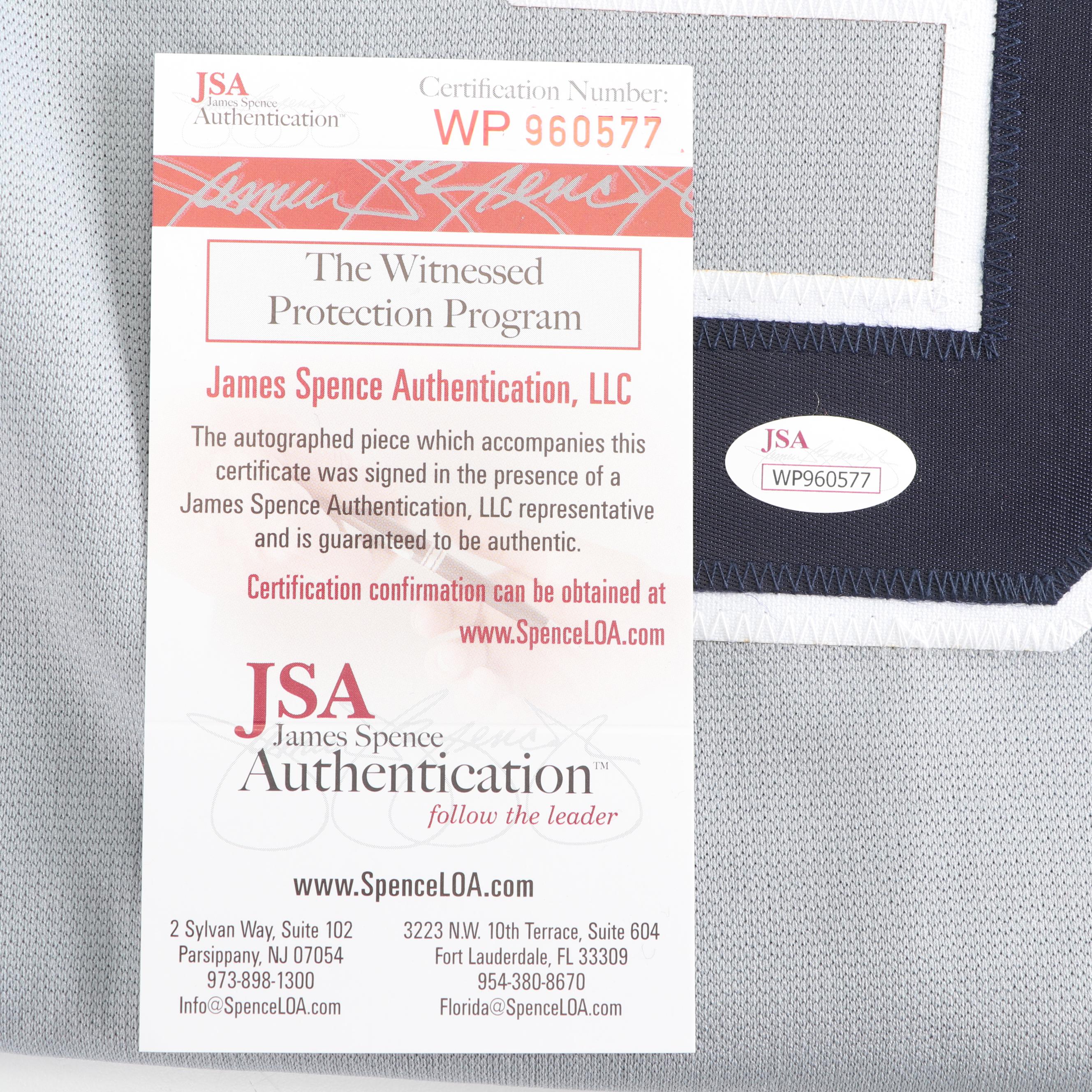 Graig Nettles Autographed New York Yankees Replica Jersey - JSA COA