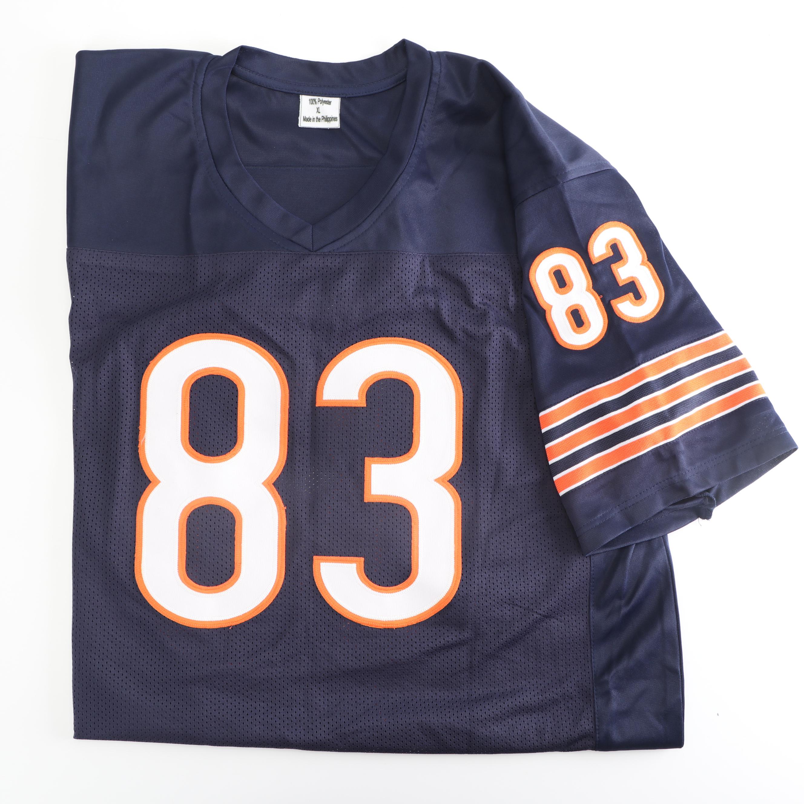 Willie Gault Autographed Chicago Bears Replica Jersey - JSA COA