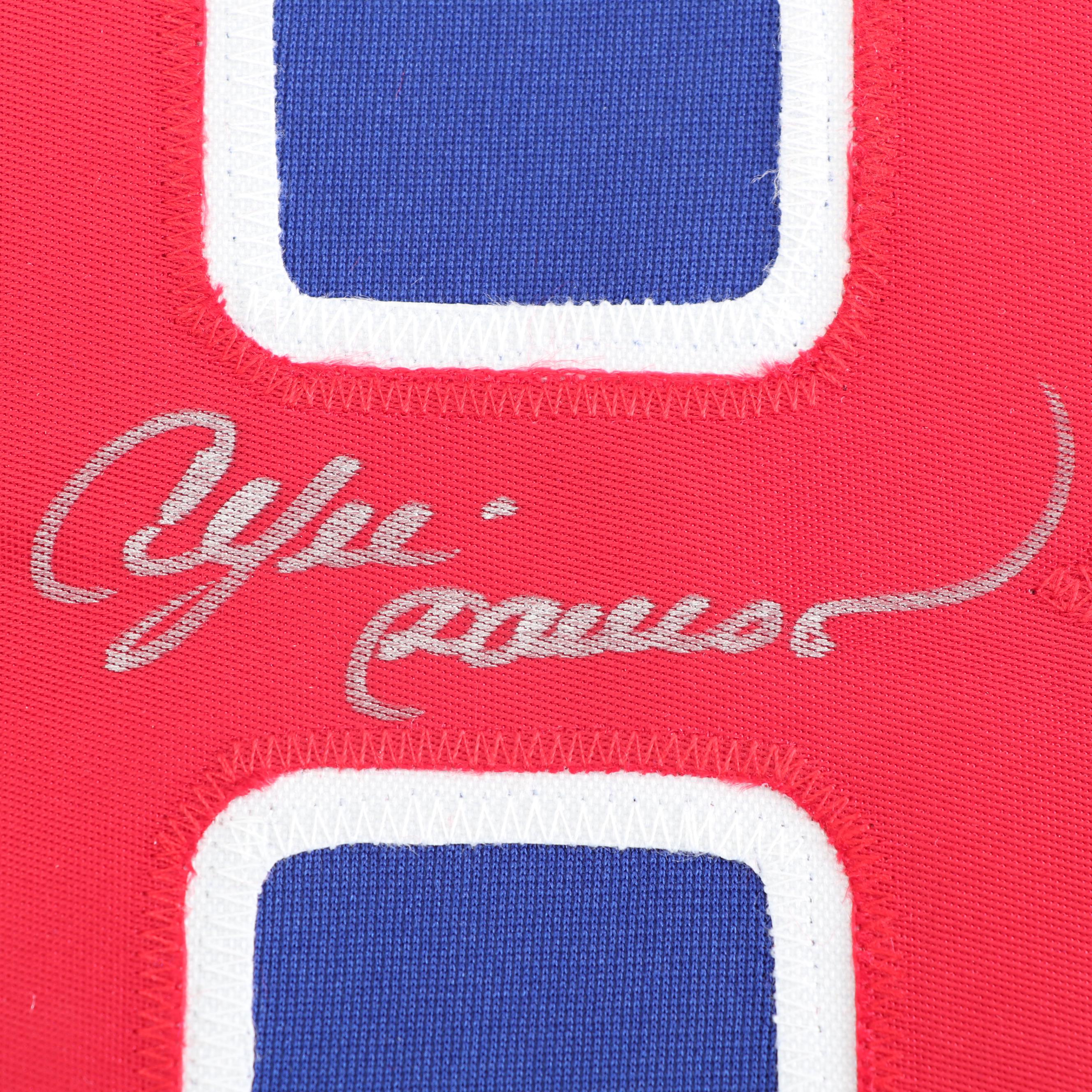 Andre Dawson Autographed Chicago Cubs Replica Jersey - JSA COA