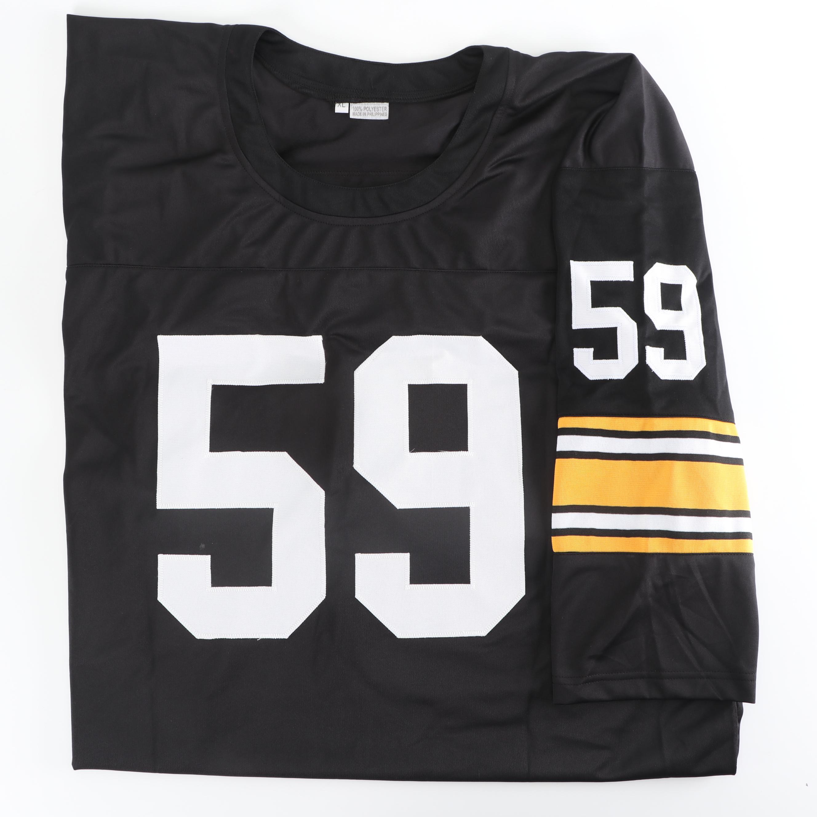 Jack Ham Autographed Pittsburgh Steelers Replica Jersey