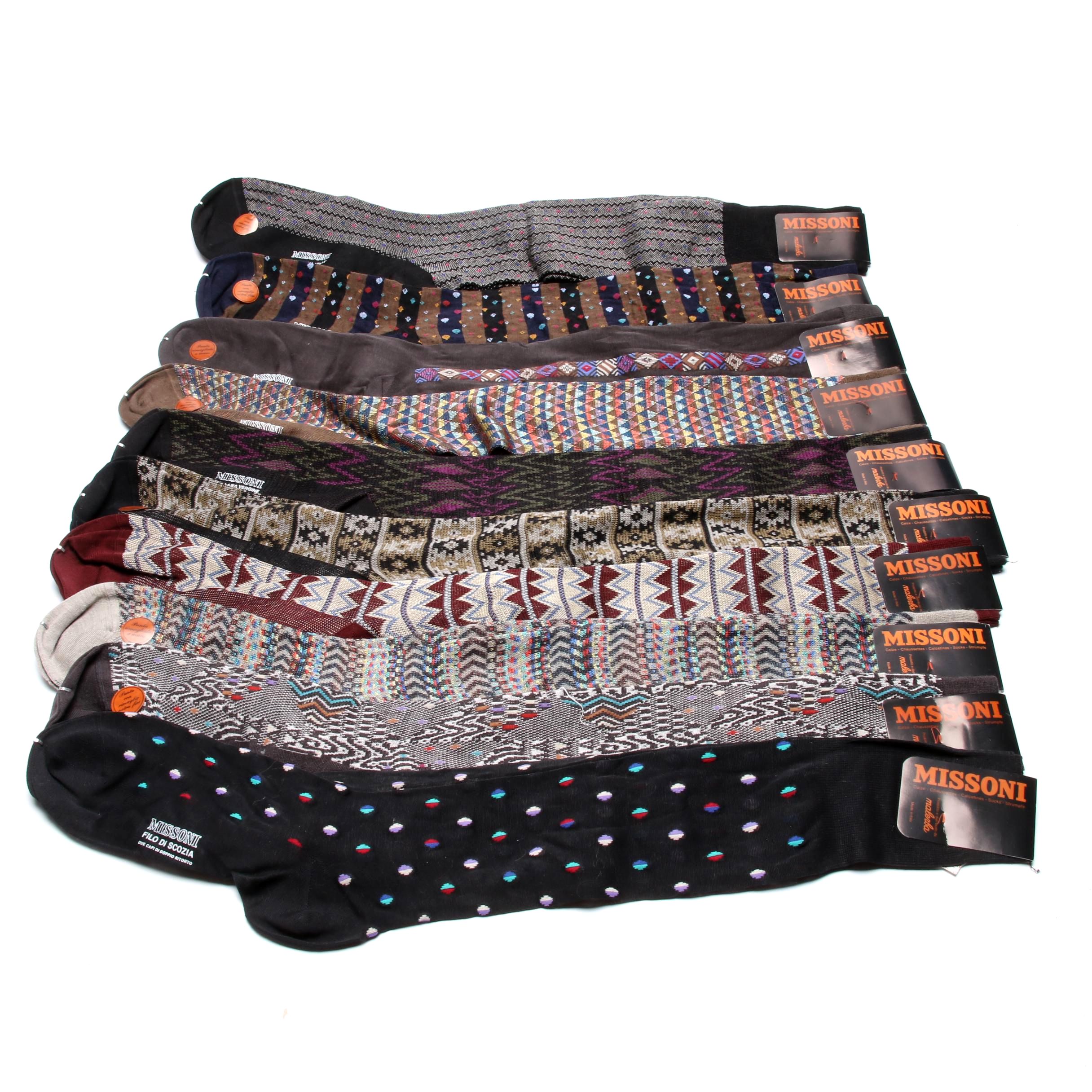 Men's Missoni Italian Designer Socks