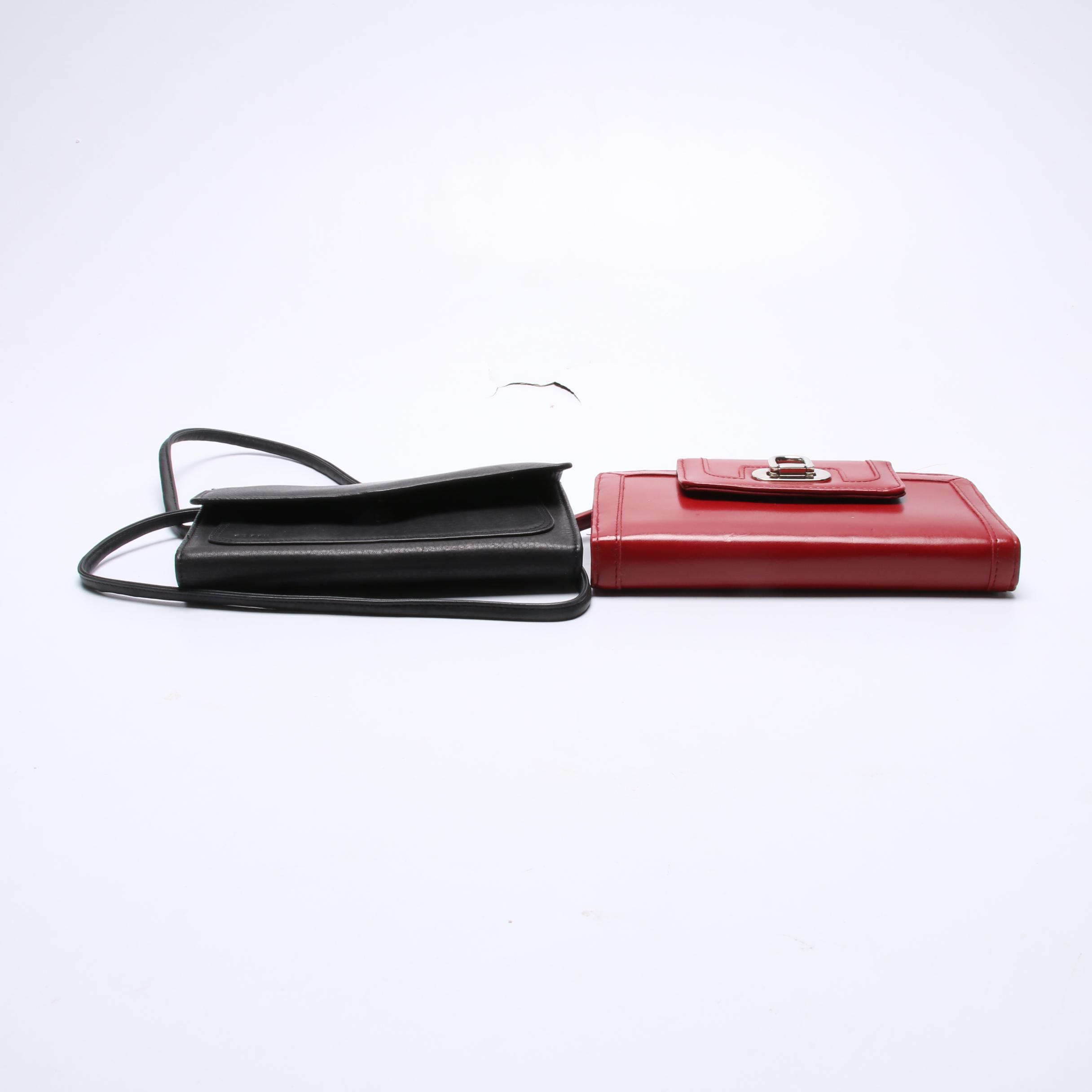 Oscar de la Renta Clutch, Moulin Rouge Dyed Calf Hair Handbag and More