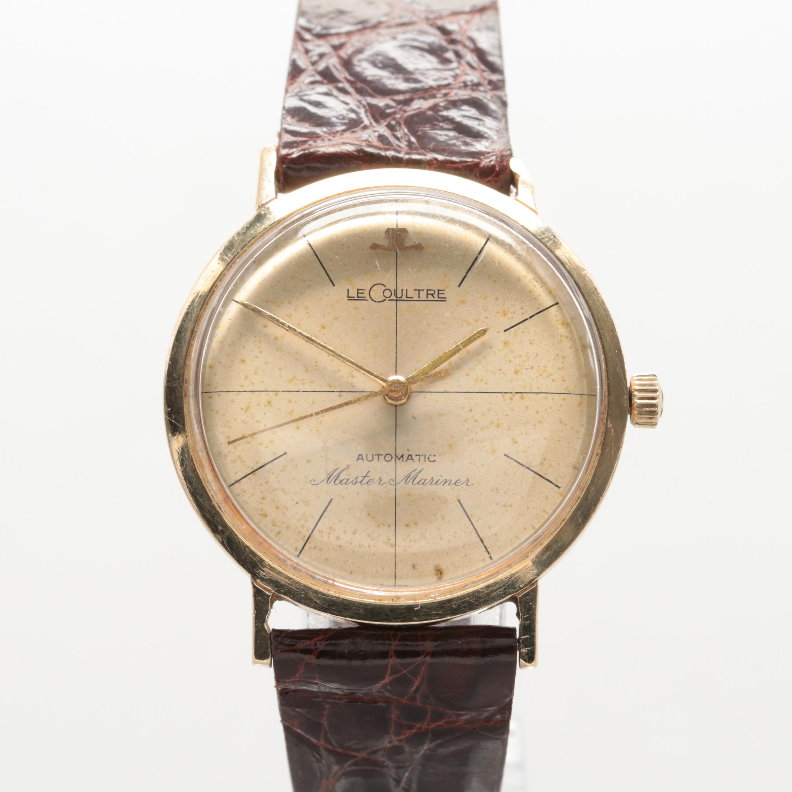 LeCoultre Master Mariner 14K Yellow Gold Watch