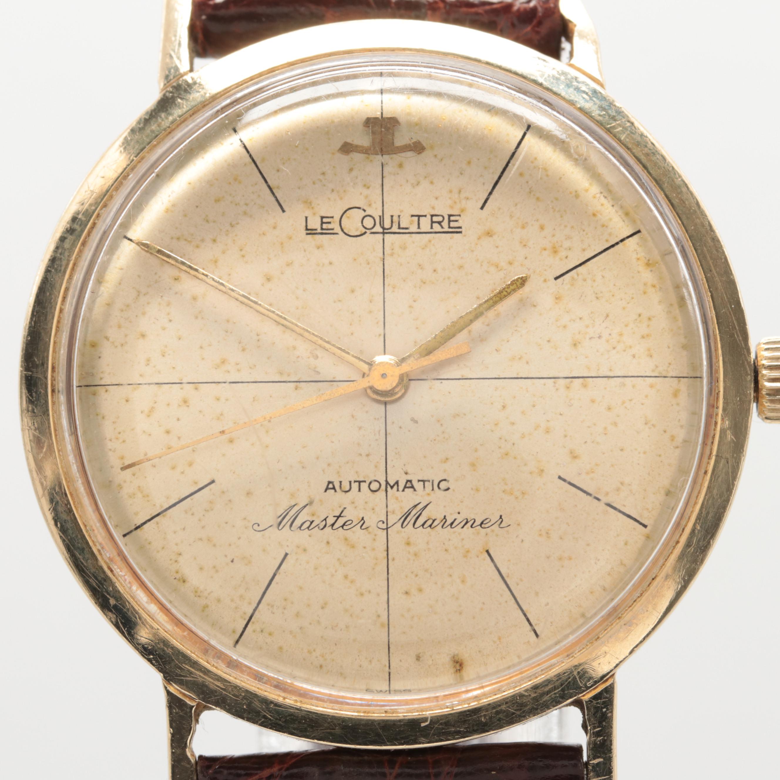 LeCoultre Master Mariner 14K Yellow Gold Watch