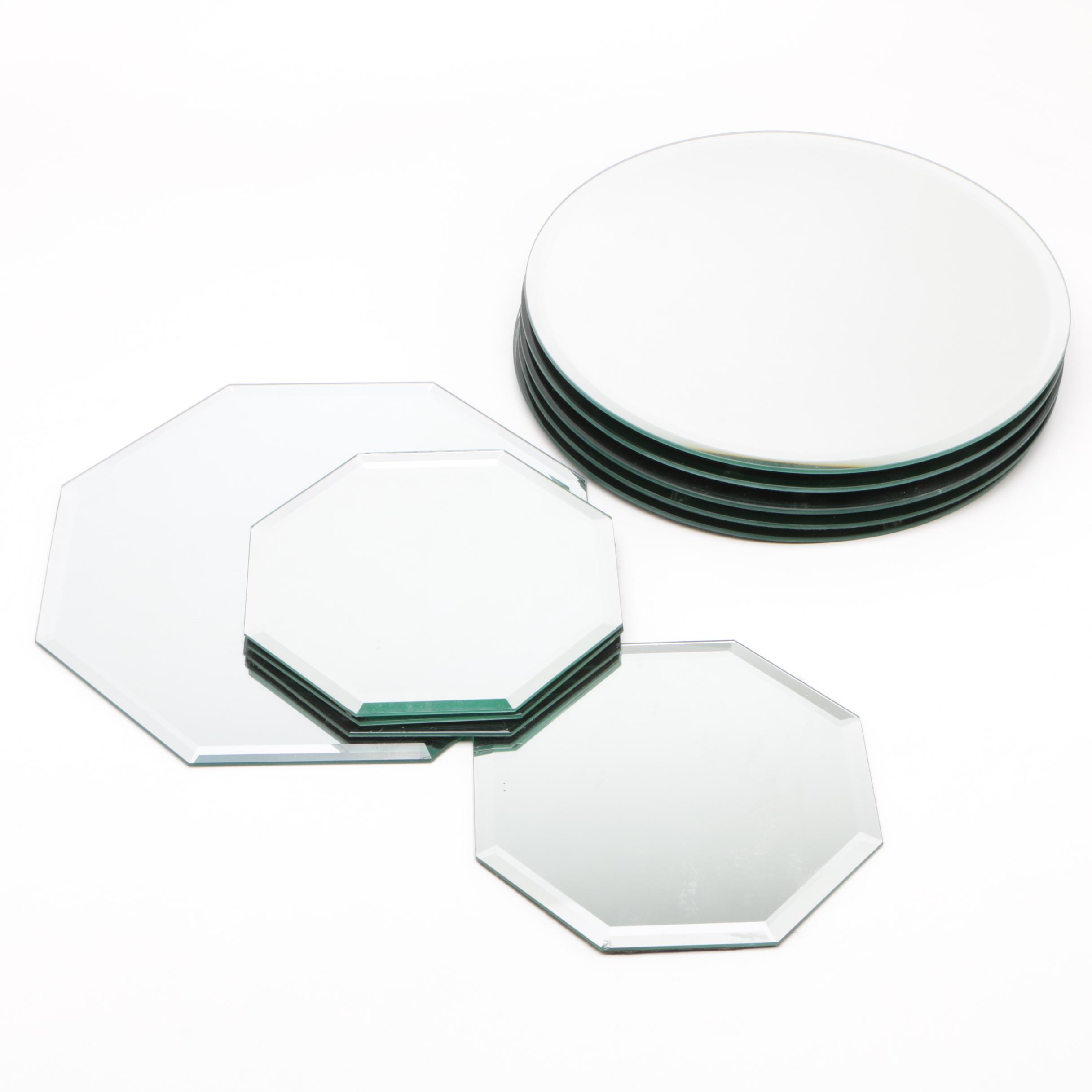 Boutique Display Mirror Trays