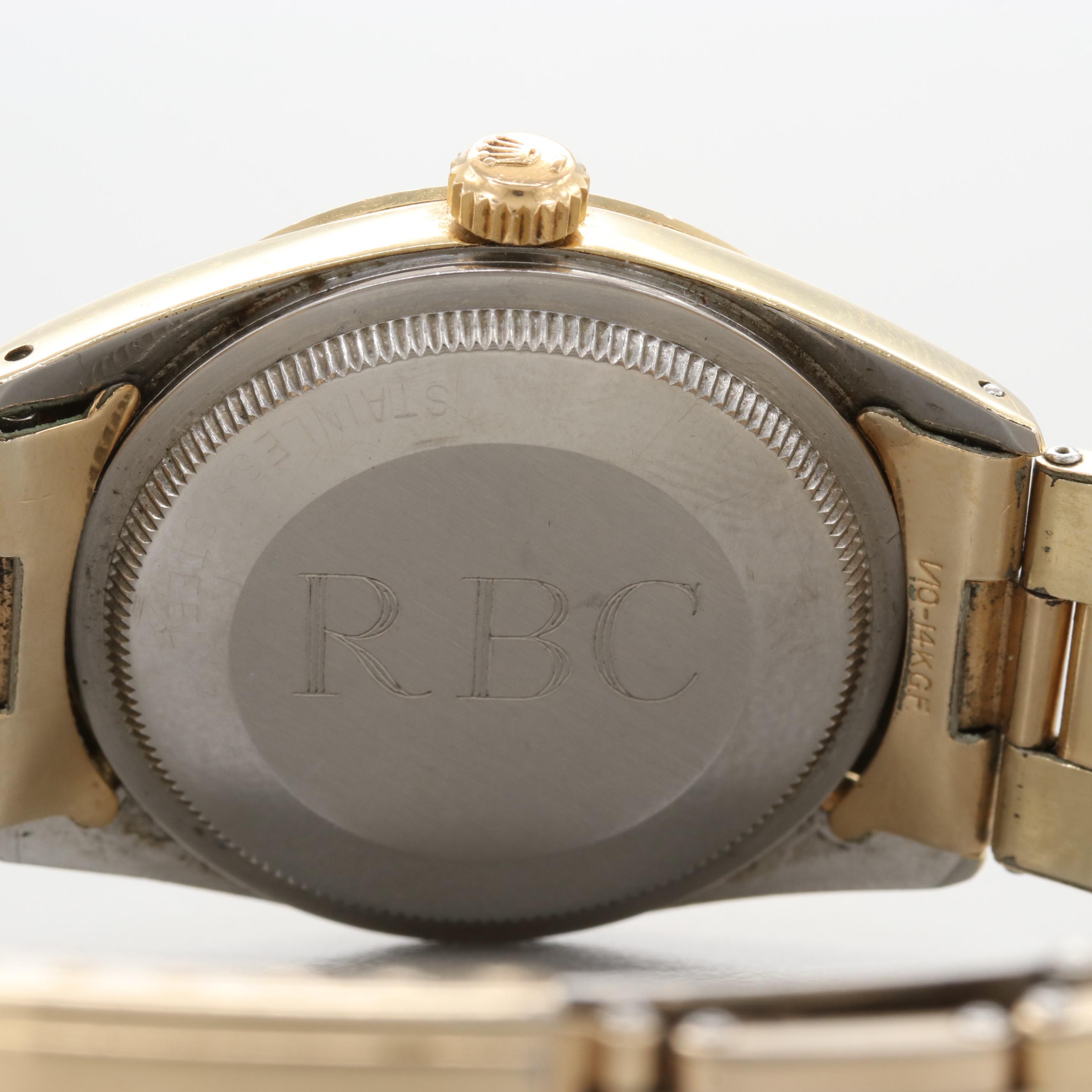 Rolex Oyster Perpetual Date Watch Circa 1972