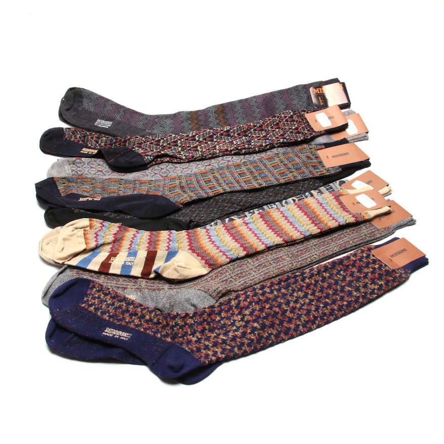 Men's Missoni Italian Designer Socks