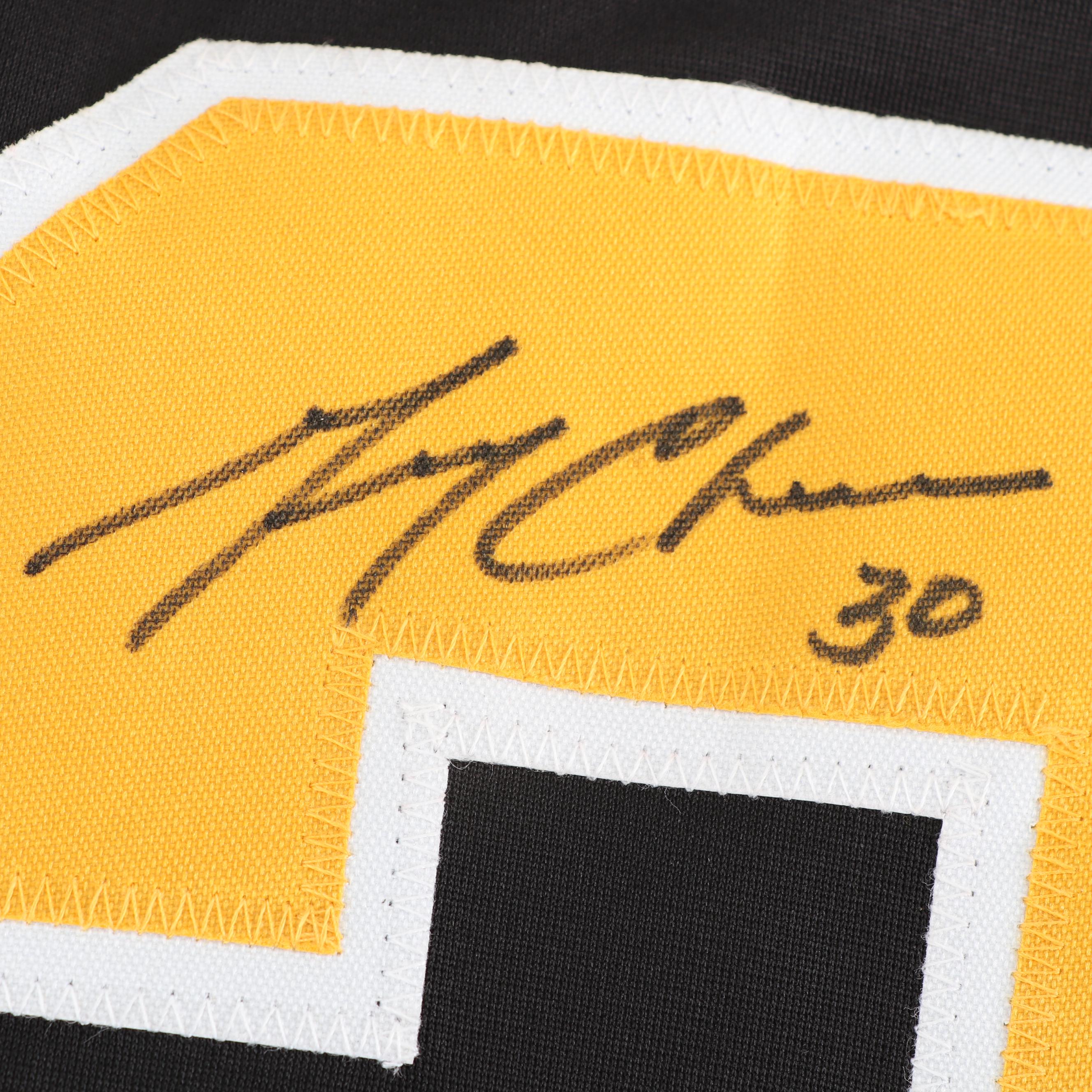 Gerry Cheevers Autographed Boston Bruins Jersey - JSA COA