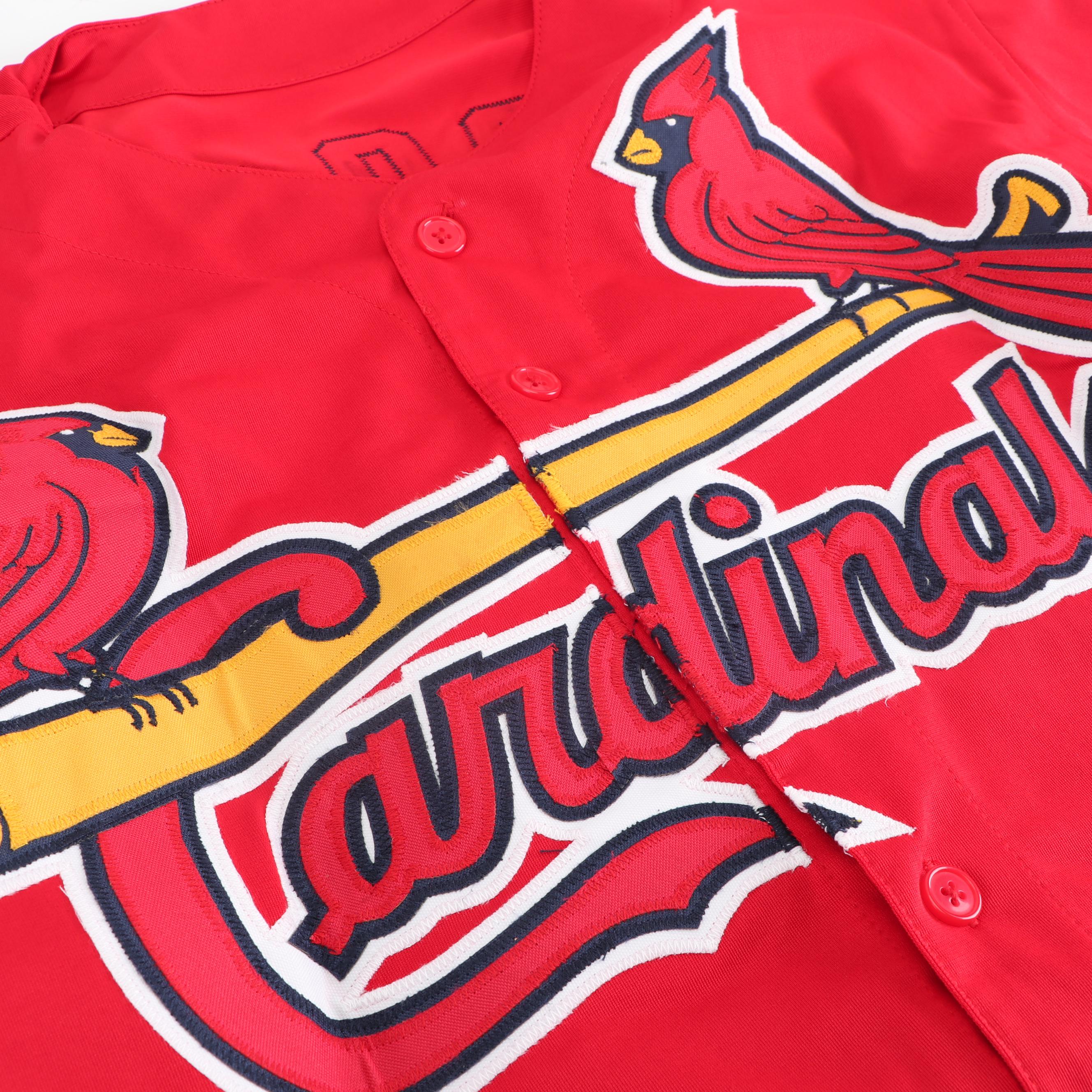 Lou Brock Autographed St. Louis Cardinals Replica Jersey - JSA COA